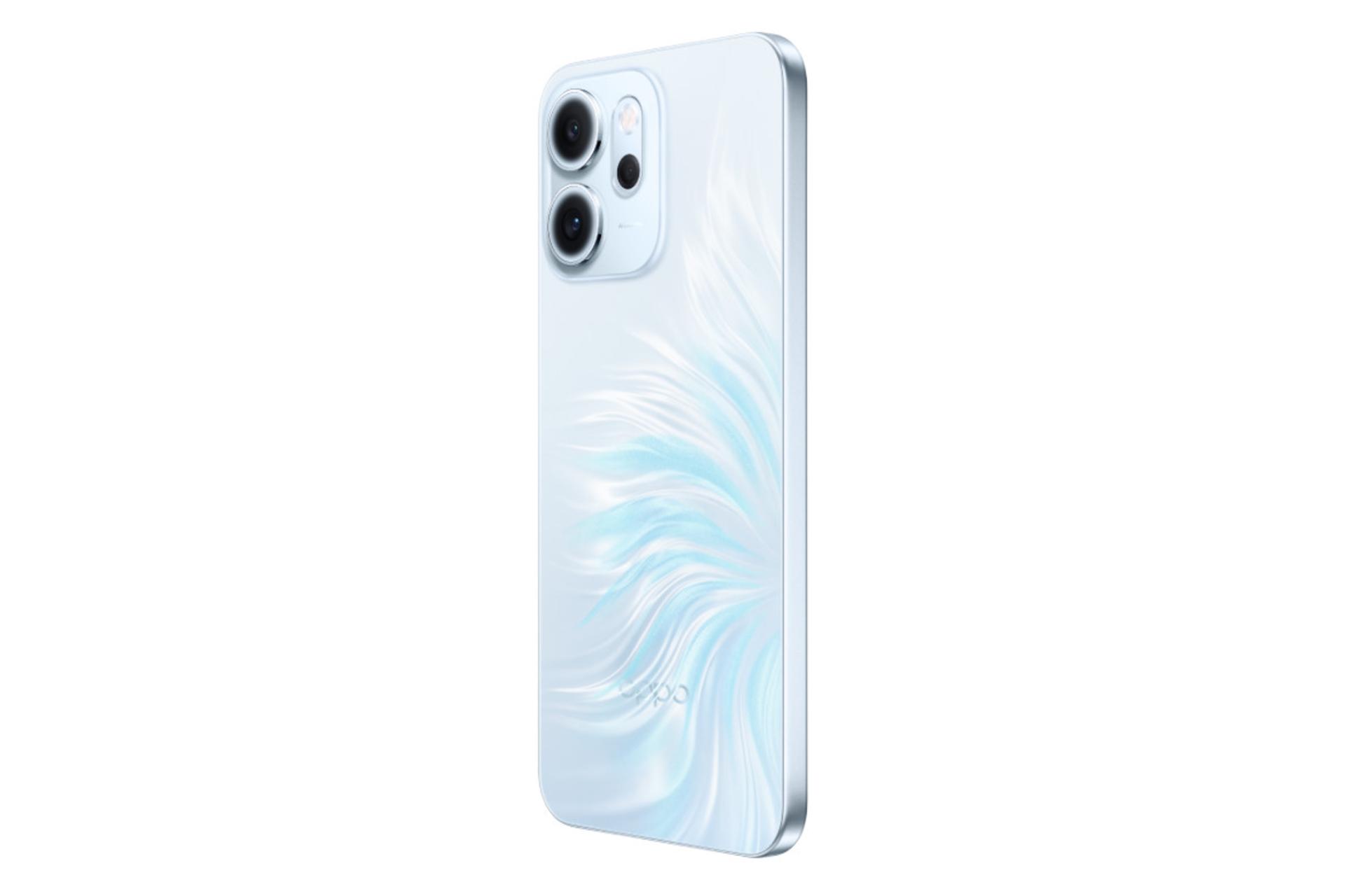 پنل پشت گوشی موبایل اوپو Oppo Reno14 F آبی روشن