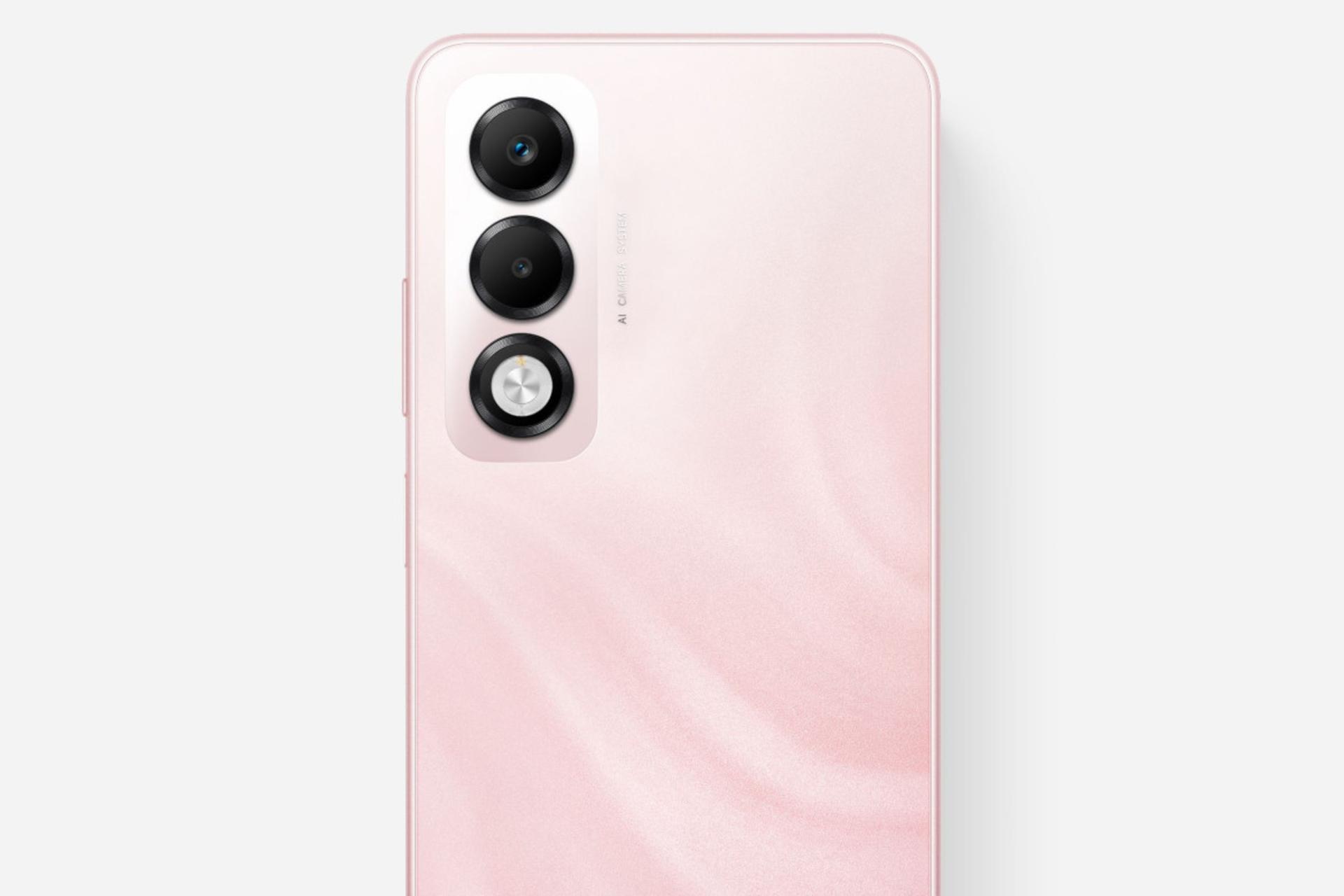 چینش دوربین گوشی موبایل اوپو Oppo K13x صورتی روشن