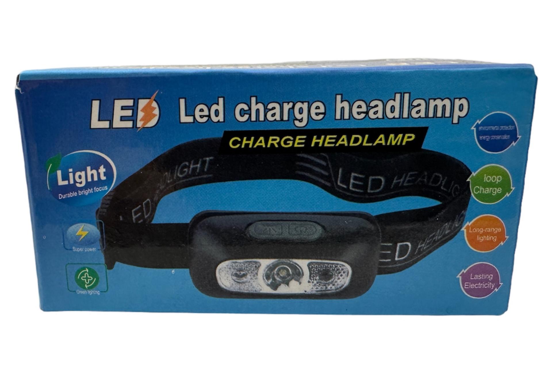جعبه چراغ پیشانی LED Charge Headlamp