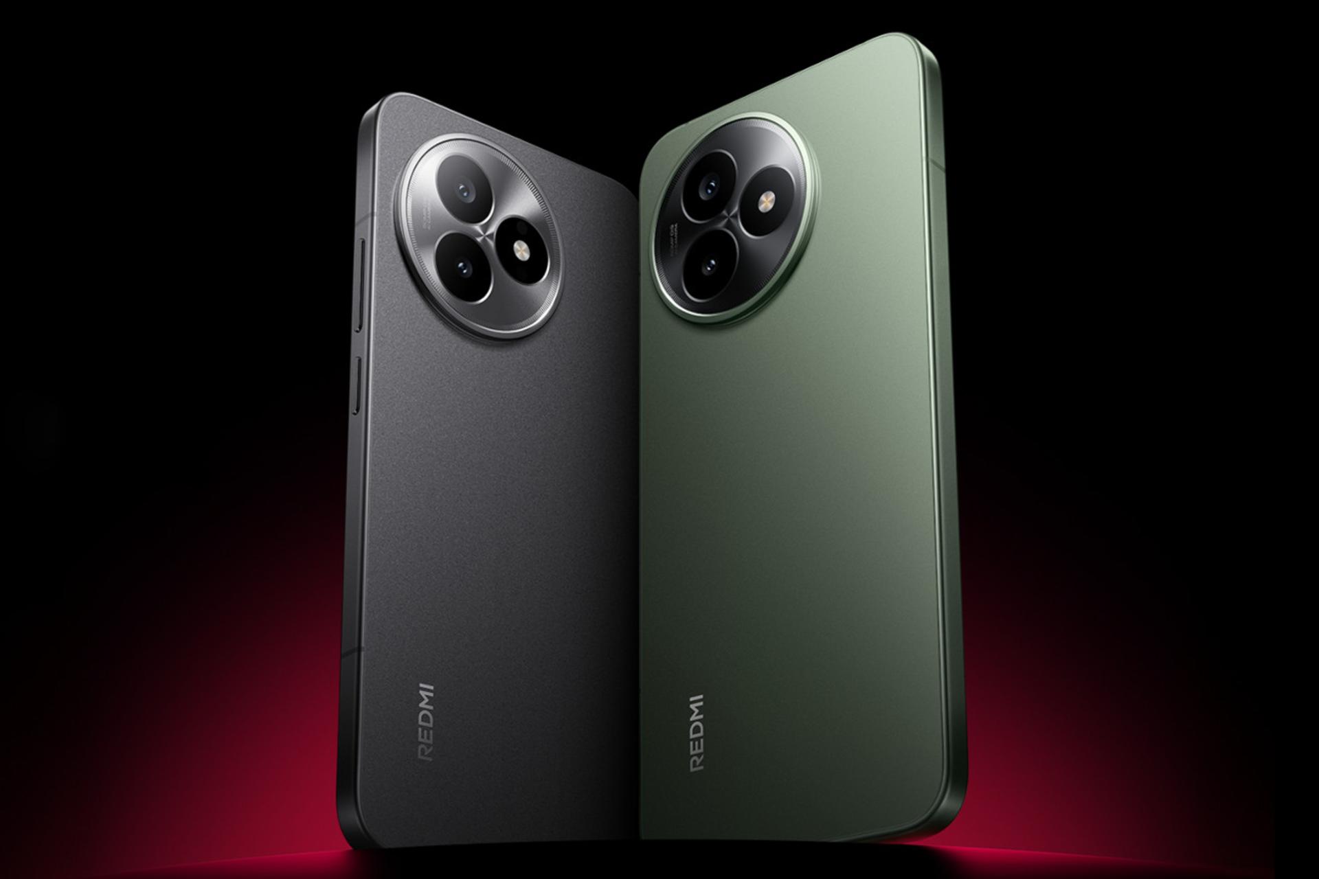 گوشی موبایل ردمی K80 اولترا شیائومی خاکستری تیره و سبز / Xiaomi Redmi K80 Ultra