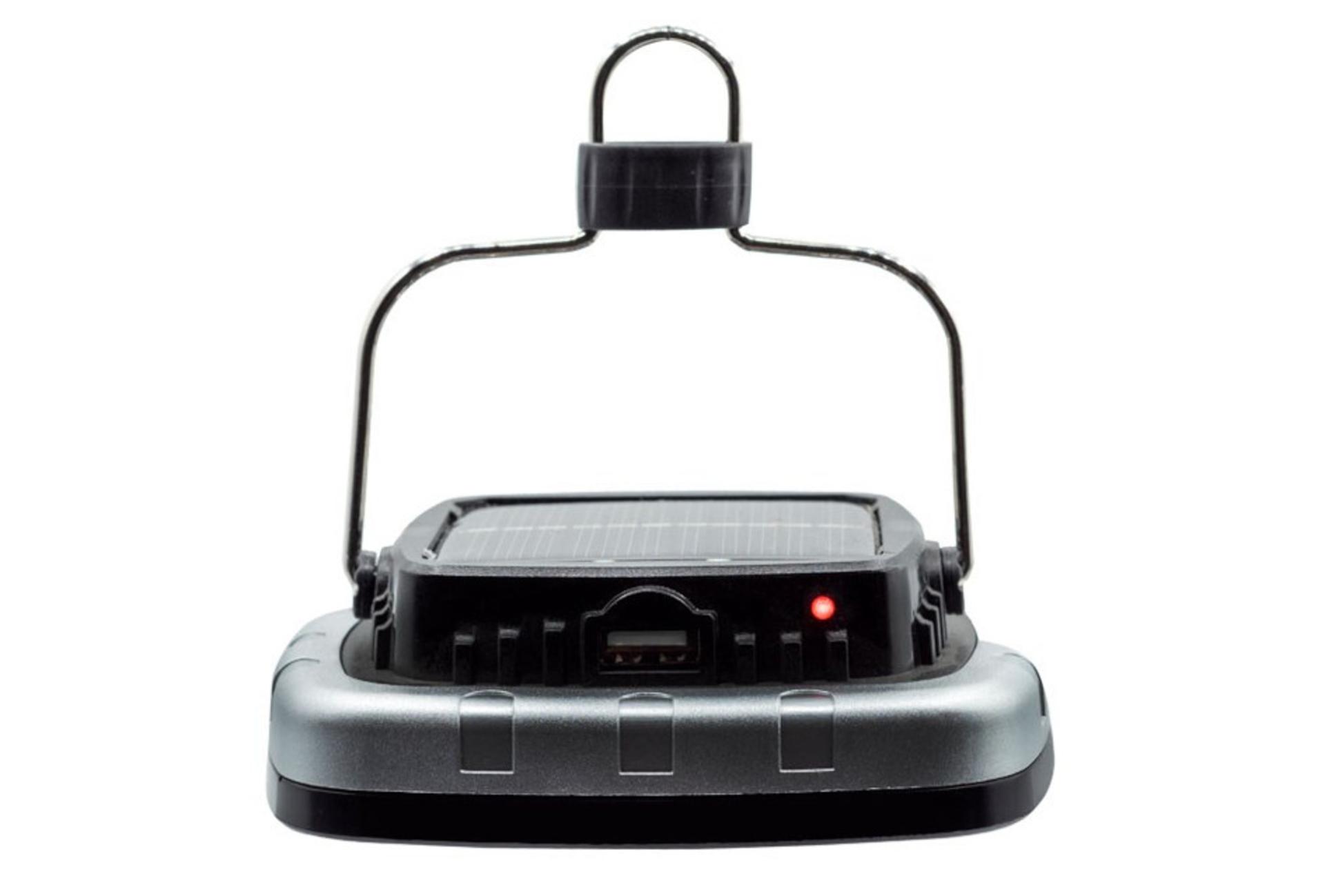 نمای جانبی چراغ آویز Solar Lawn Light 0506