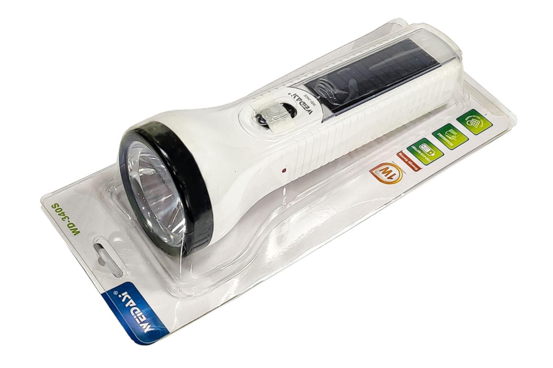 پکیج چراغ قوه ویداسی Weidasi WD-340S