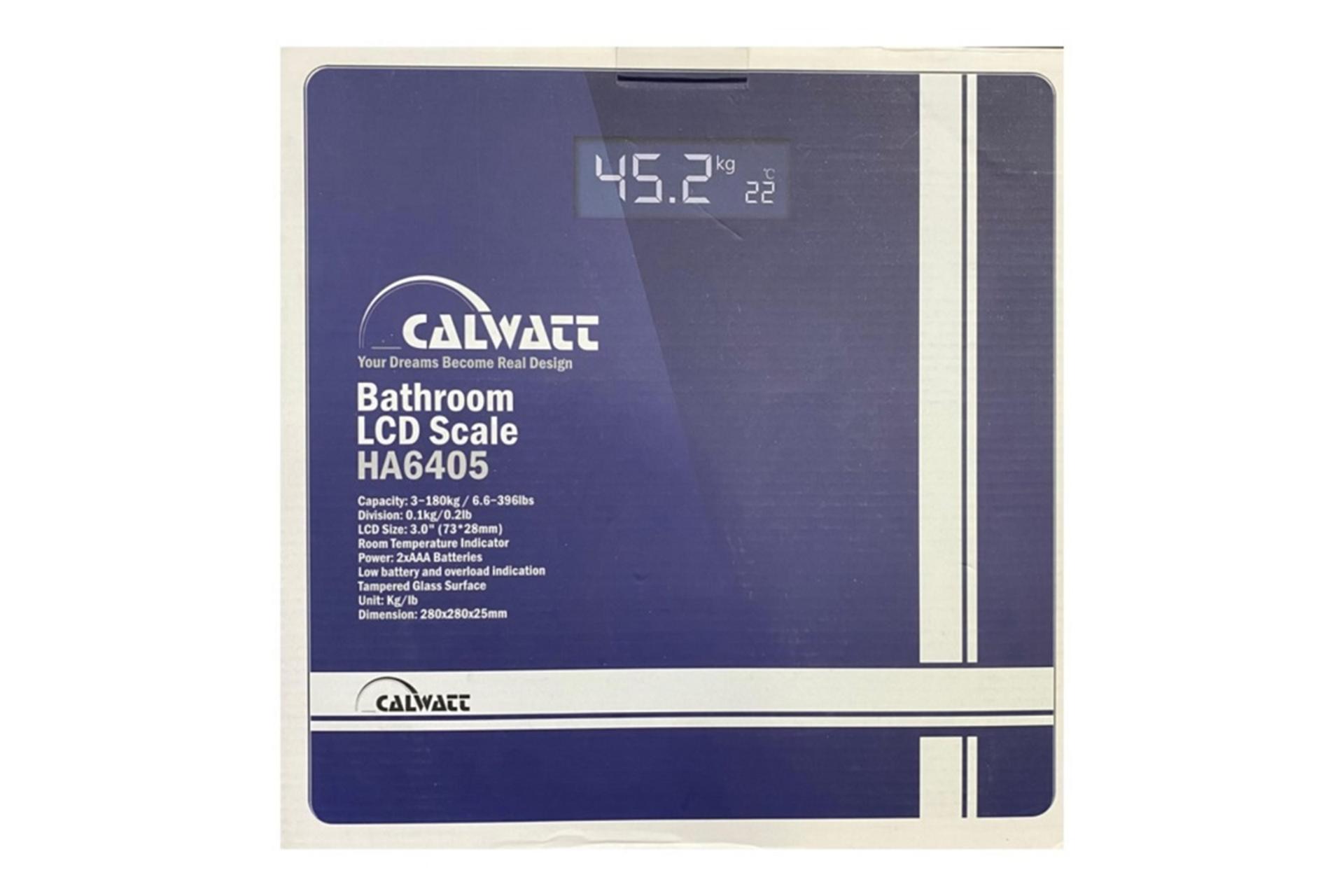 جعبه ترازوی وزن کشی کالوات Calwatt HA6405