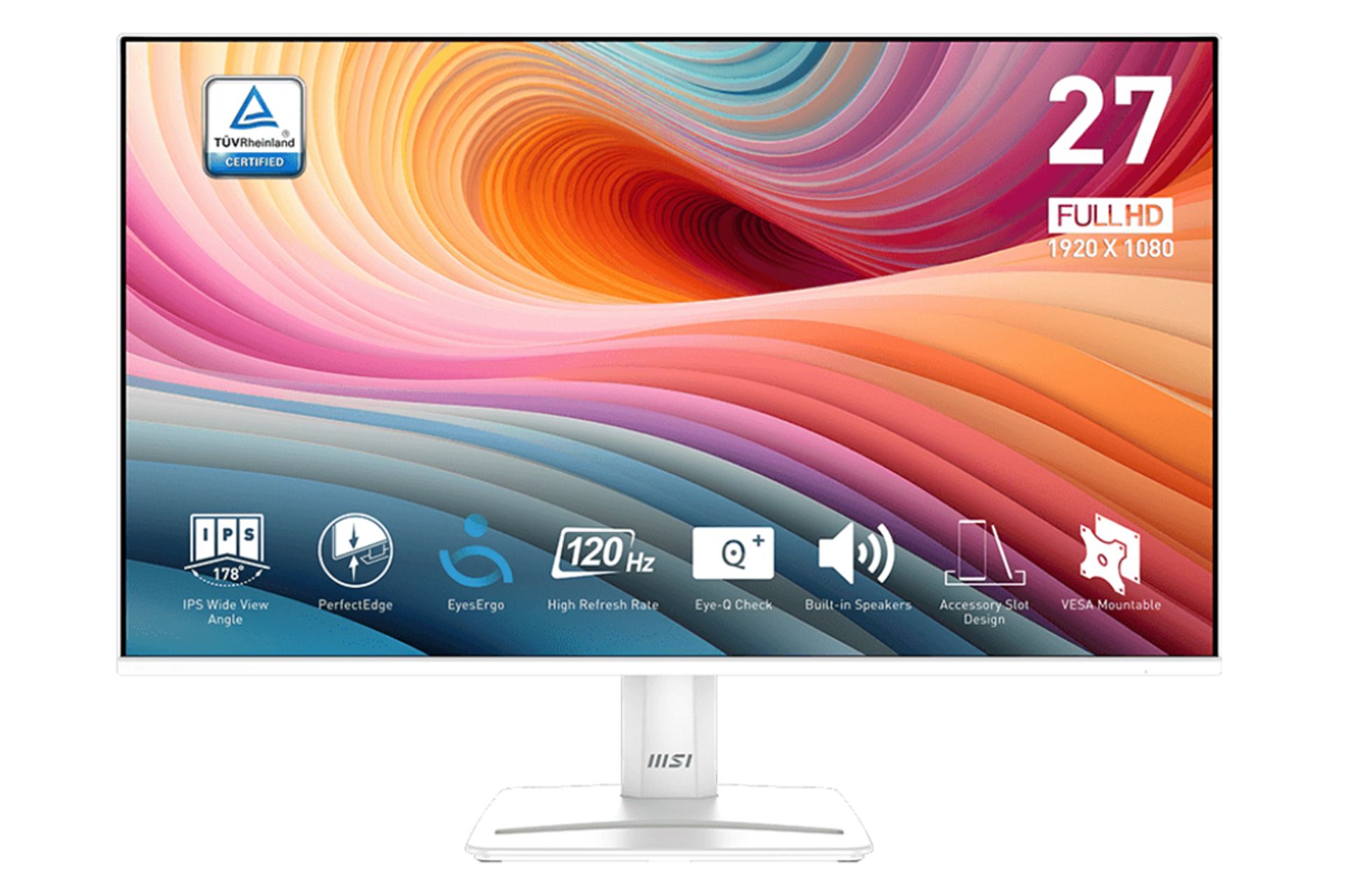 مانیتور ام اس آی 27 اینچ مدل Pro MP275W E2