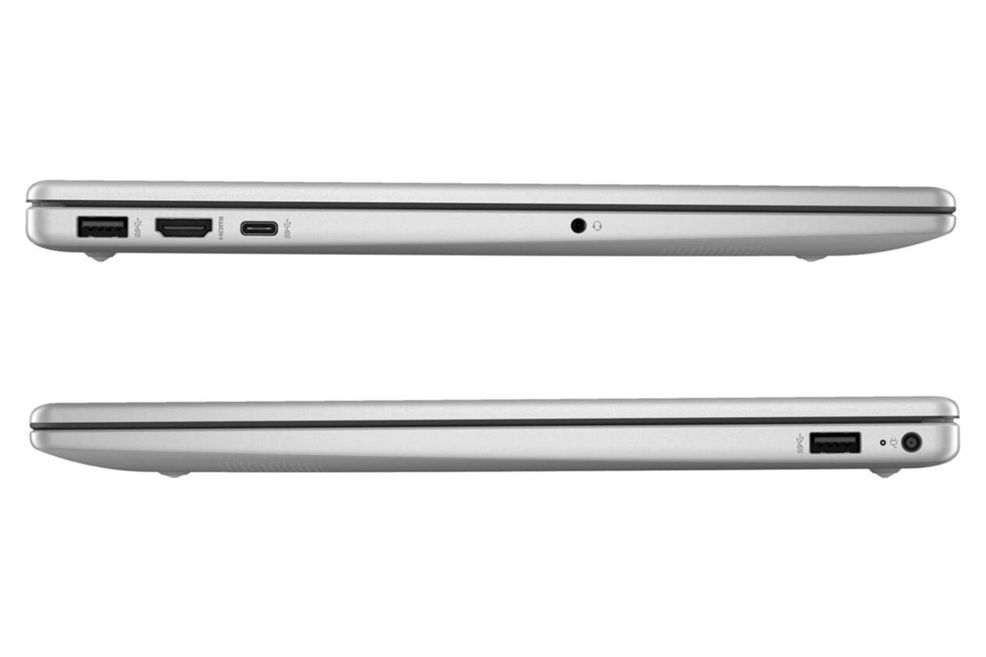 لپ تاپ اچ پی HP 15-fd0005dx نمای جانبی و درگاه ها