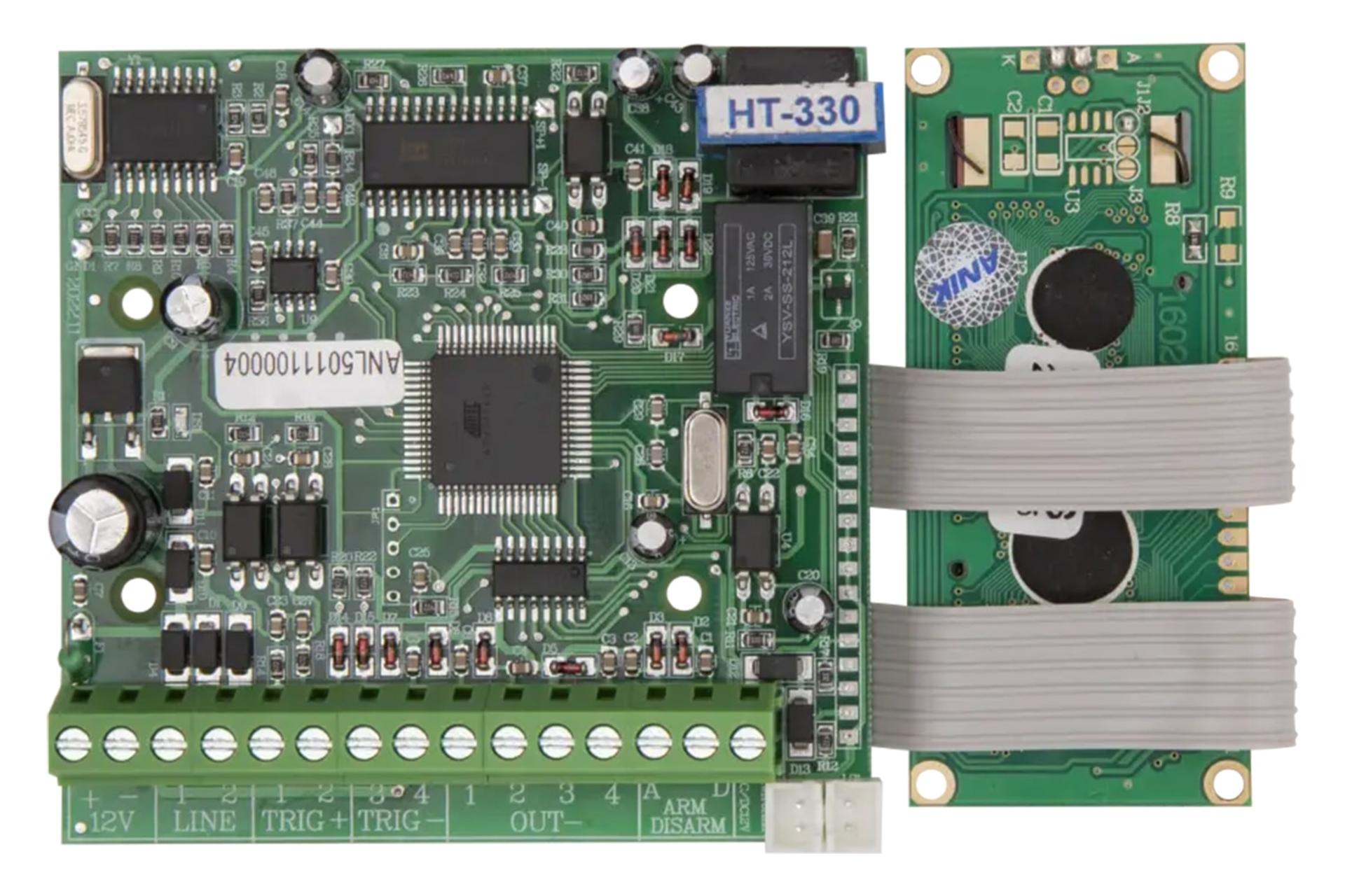 نمای PCB دزدگیر اماکن آنیک L50