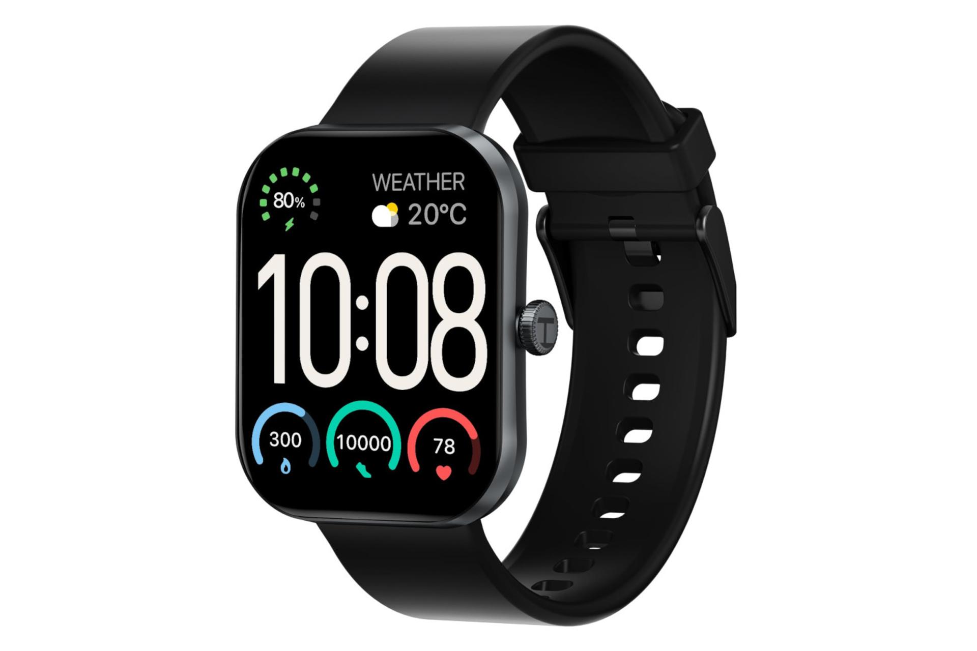 مرجع متخصصين ايران ساعت هوشمند هايلو واچ S6 مشكي / Haylou Watch S6