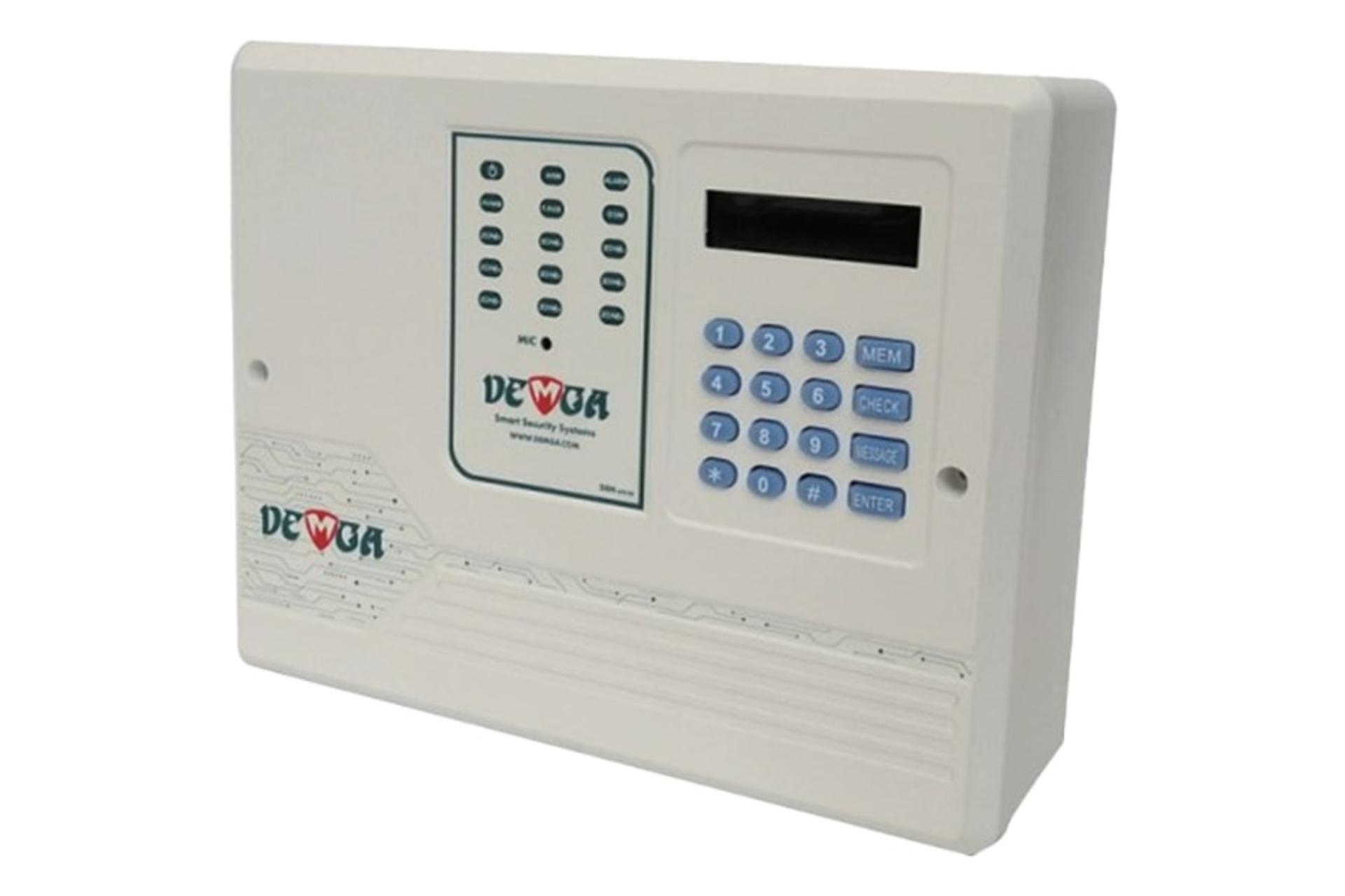 نمای نیمرخ دزدگیر اماکن دمگا DEM-6003S با نمایش لبه سمت راست