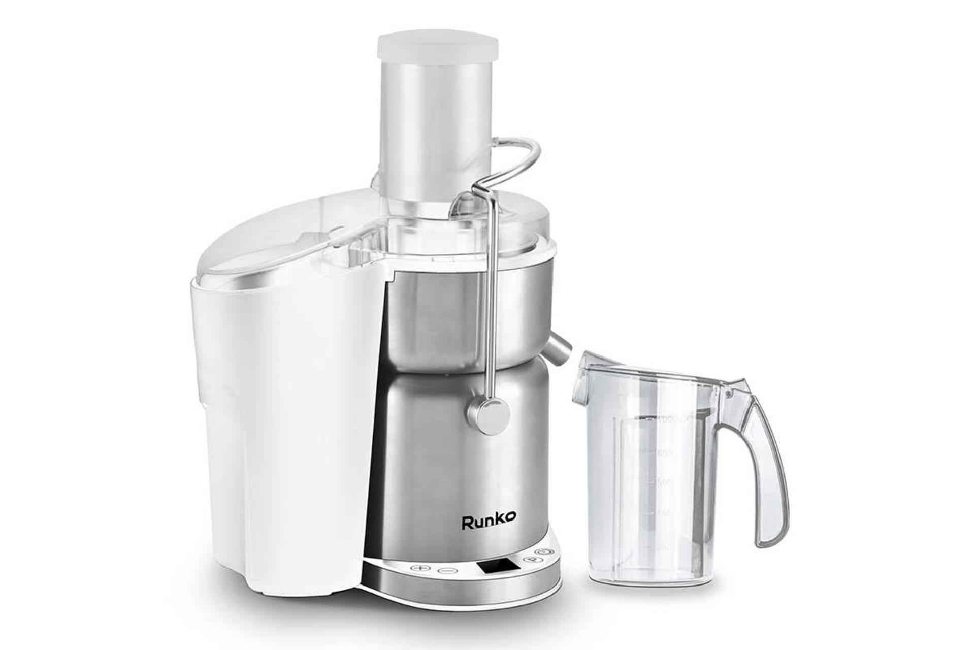 نمای سمت چپ آبمیوه گیری رانکو RK-230 رنگ سفید