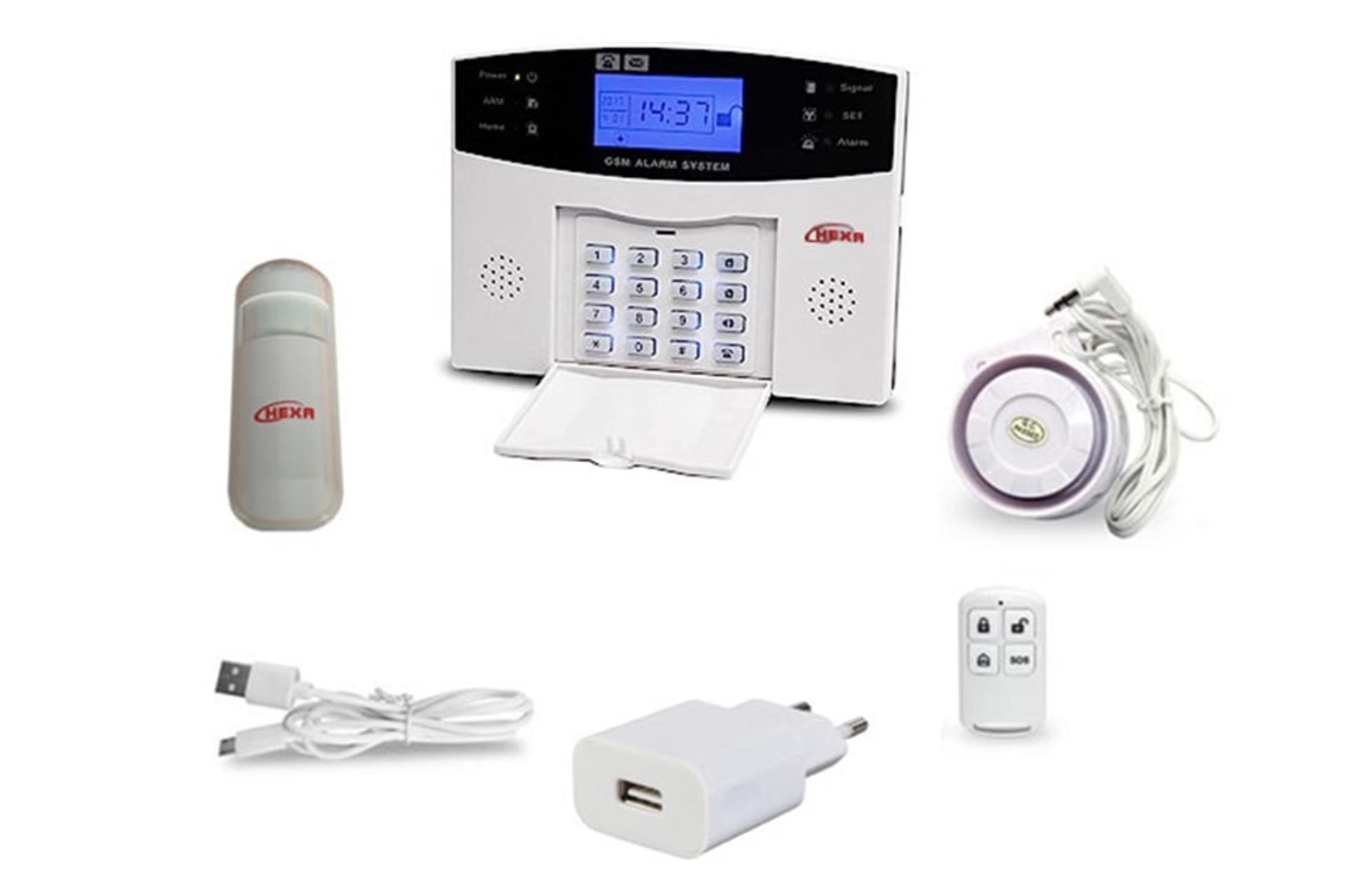 اقلام همراه دزدگیر اماکن هگزا HX98GA