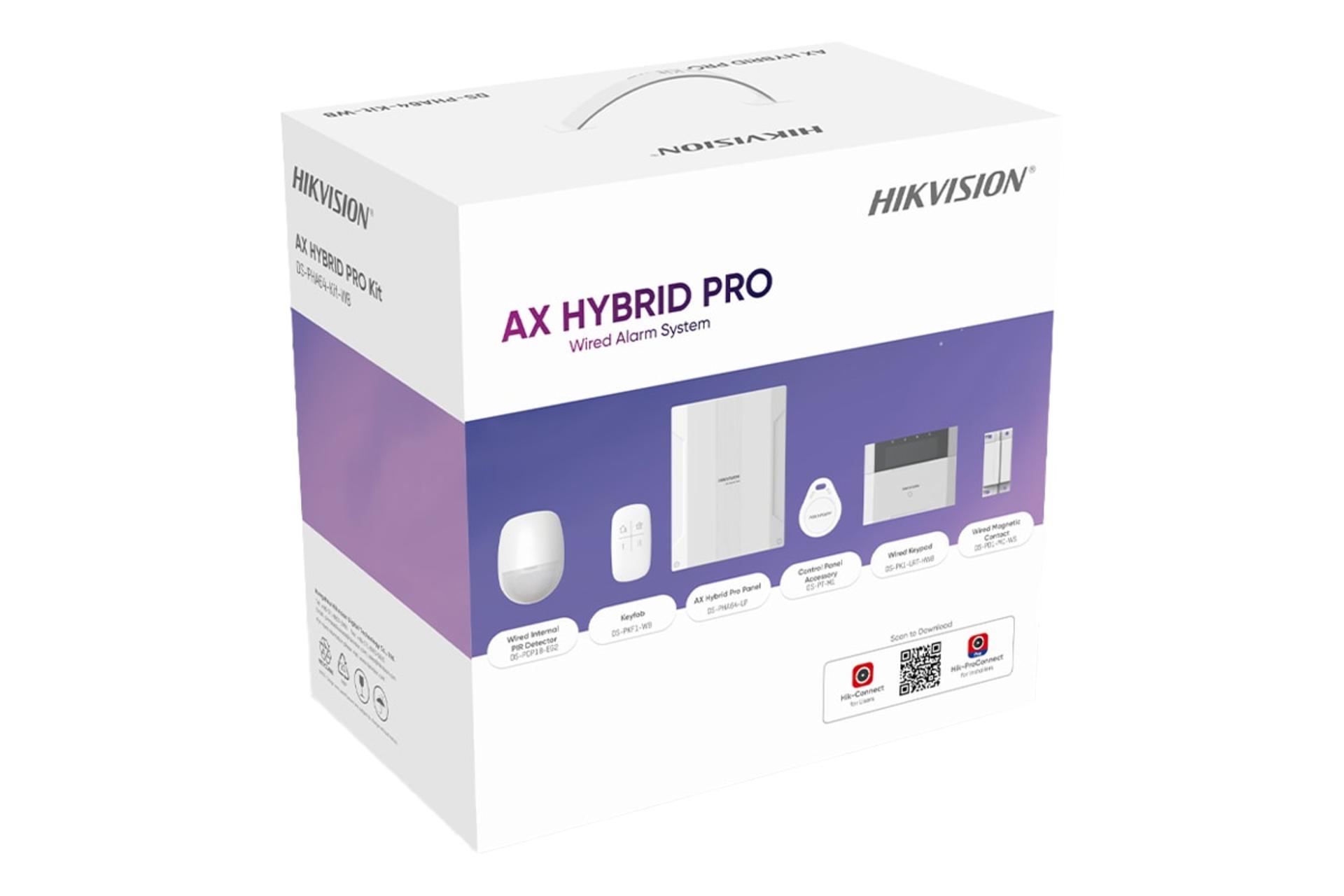 مرجع متخصصين ايران جعبه دزدگير اماكن هايك ويژن DS-PHA64-Kit-WB
