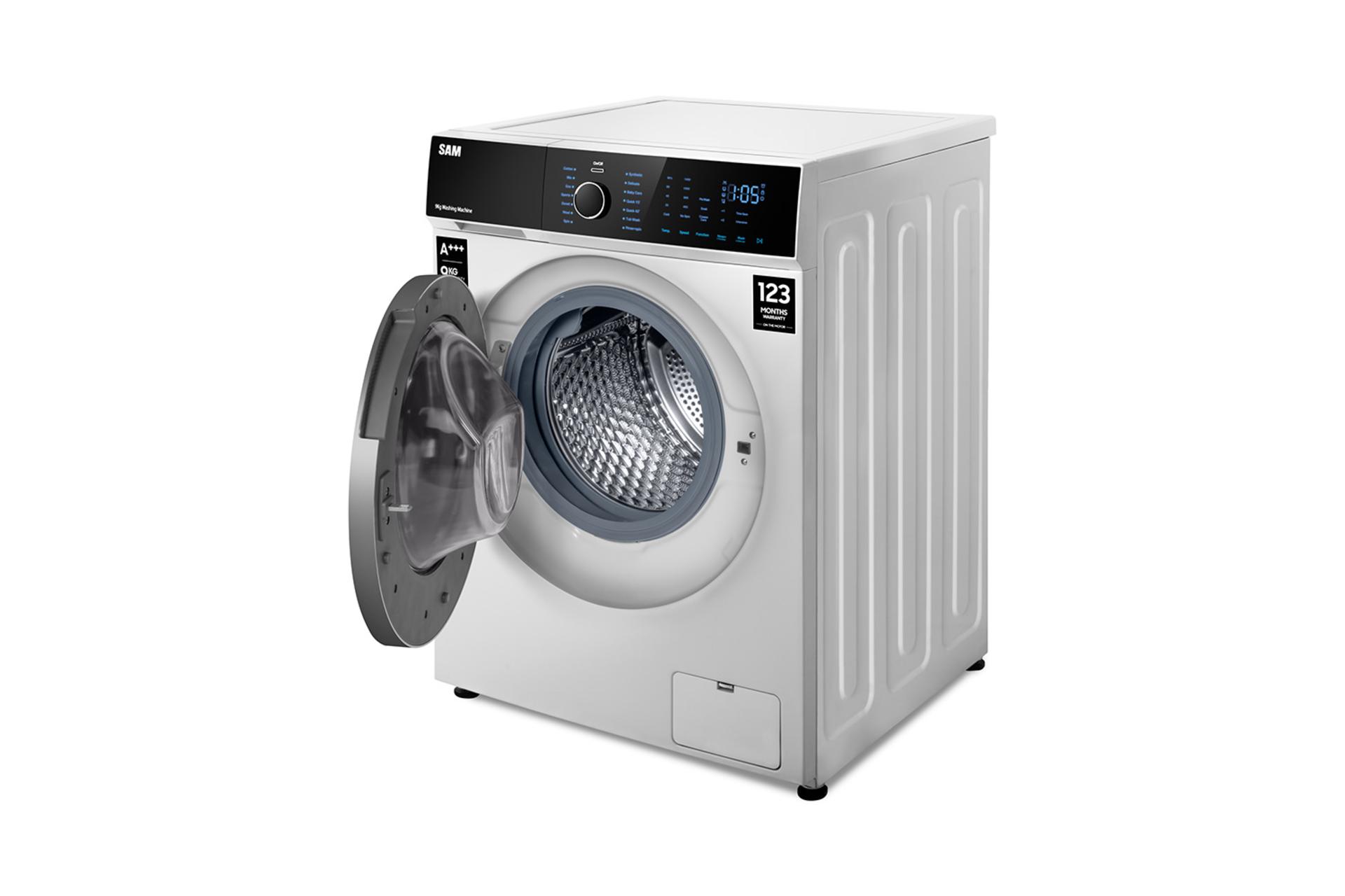 سام الکترونیک SAM Electronic DD-P1482 نمای جلو و جانبی درب باز