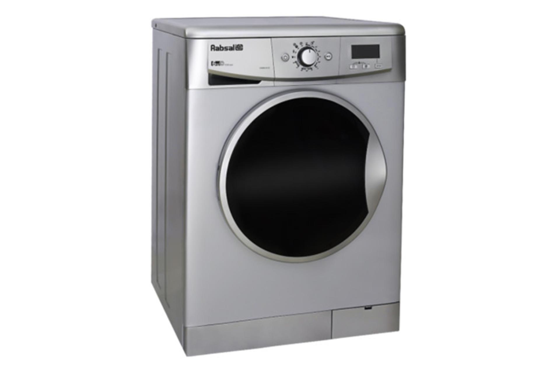 آبسال Absal WRE6410 رنگ نقره ای نمای جلو و جانبی