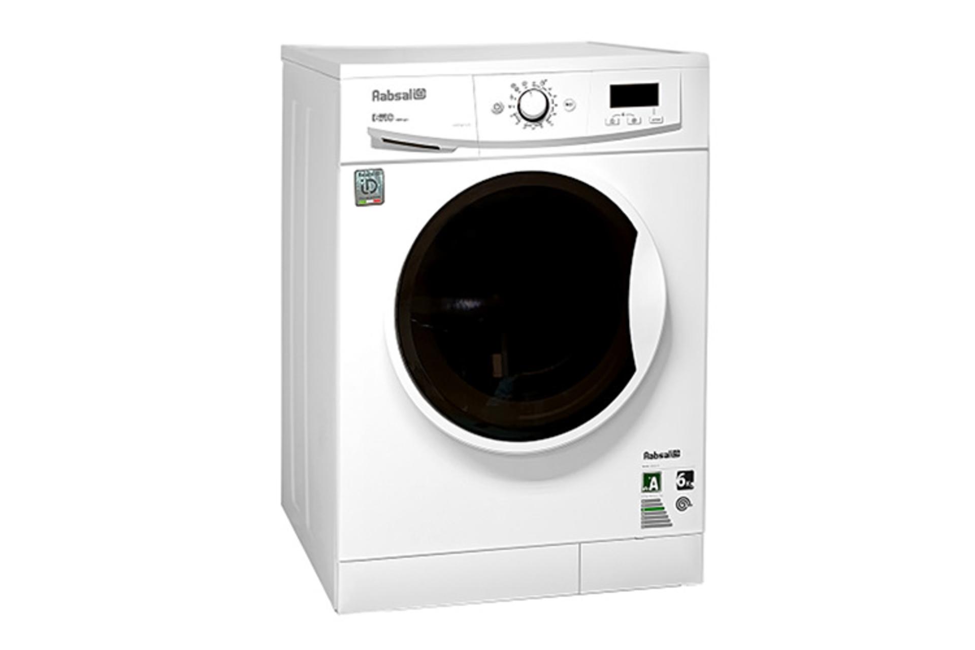 آبسال Absal WRE6410 رنگ سفید نمای جلو و جانبی