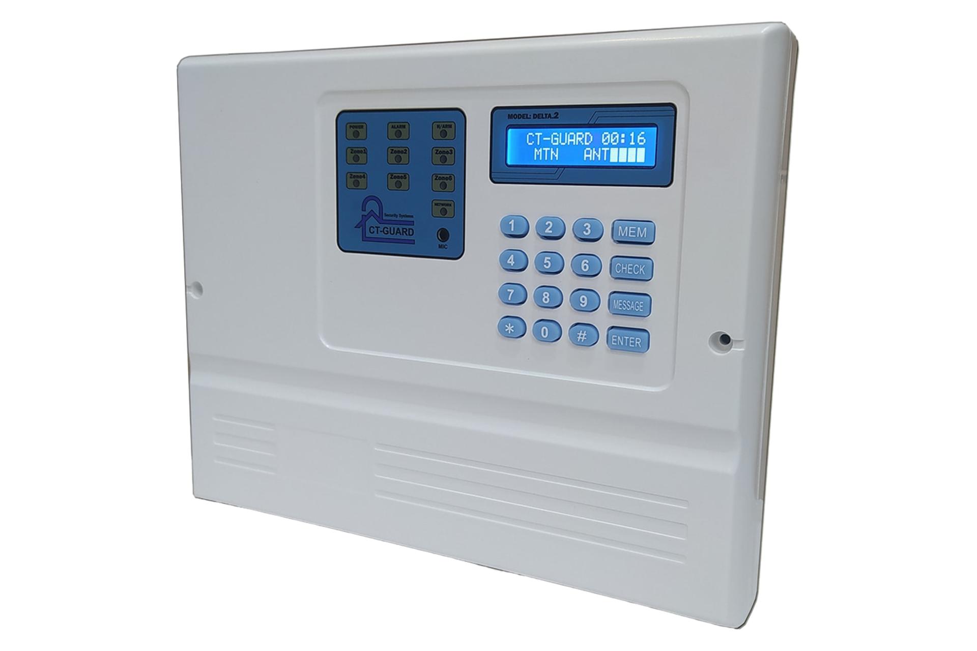 نمای نیمرخ دزدگیر اماکن سیتی گارد Delta 2 با نمایش لبه سمت راست