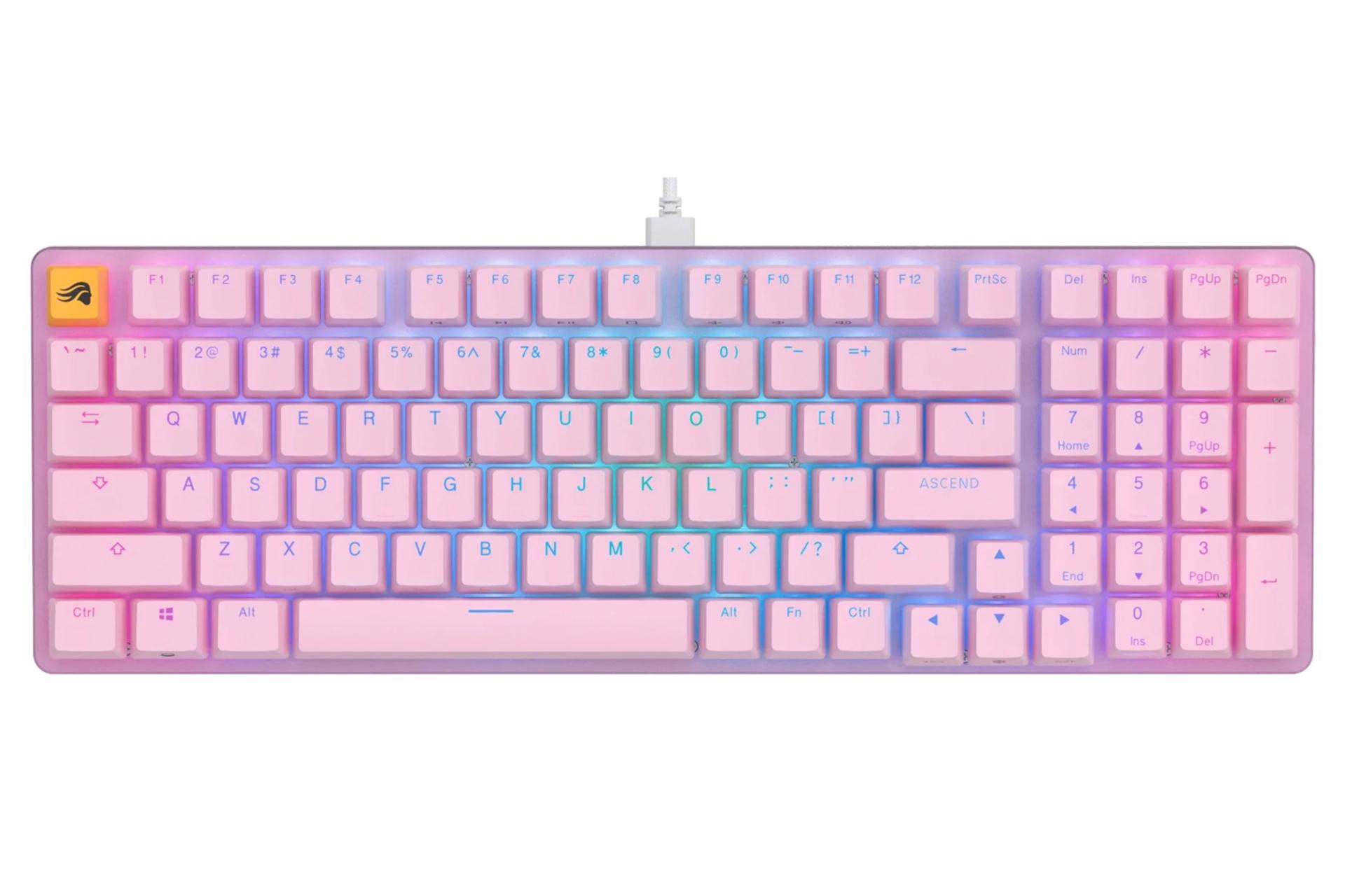 ابعاد و اندازه کیبورد گلوریوس GMMK 2 96%