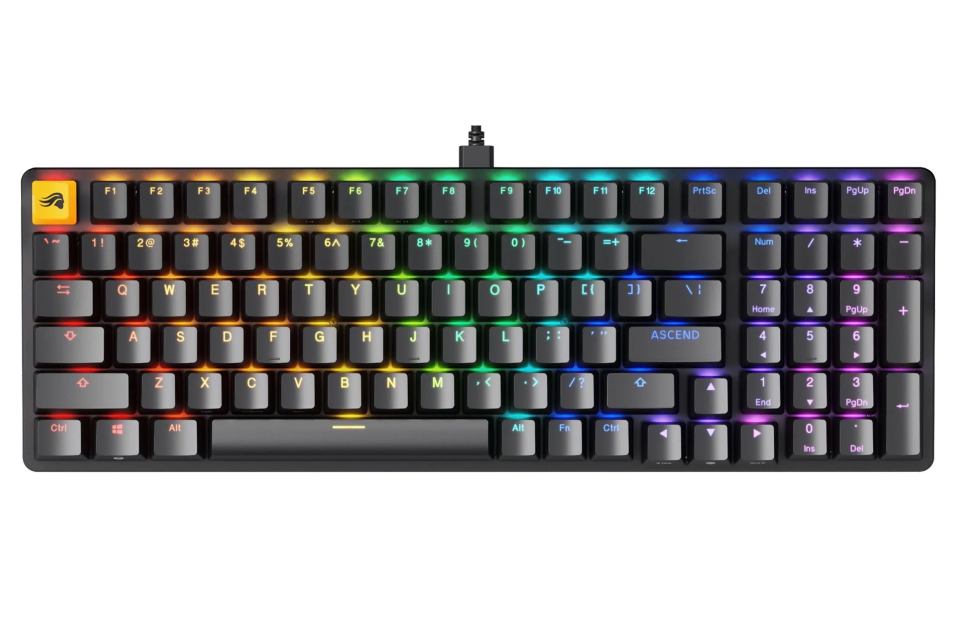 کیبورد گلوریوس GMMK 2 96% رنگ مشکی