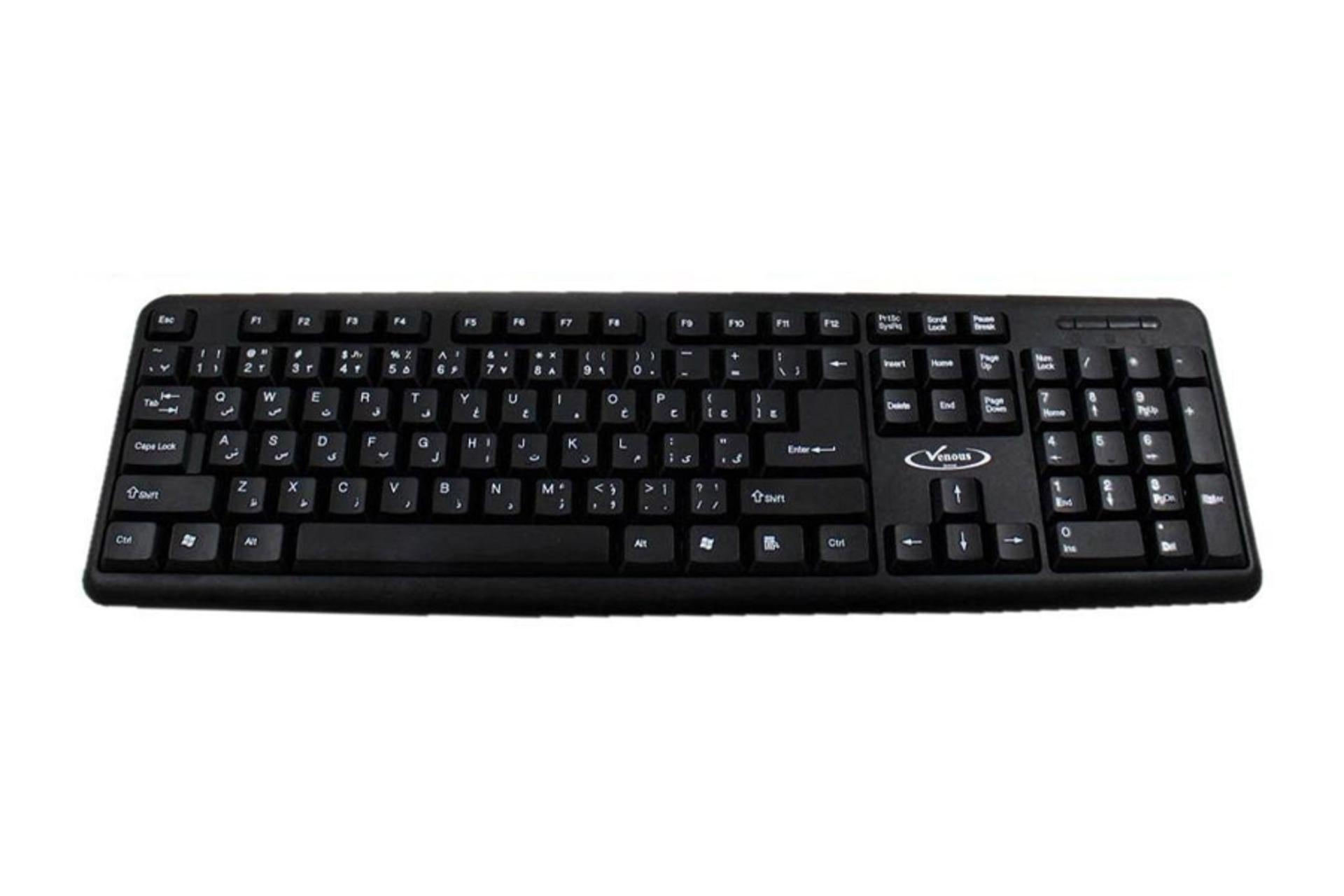 ابعاد و اندازه کیبورد ونوس PV-K101