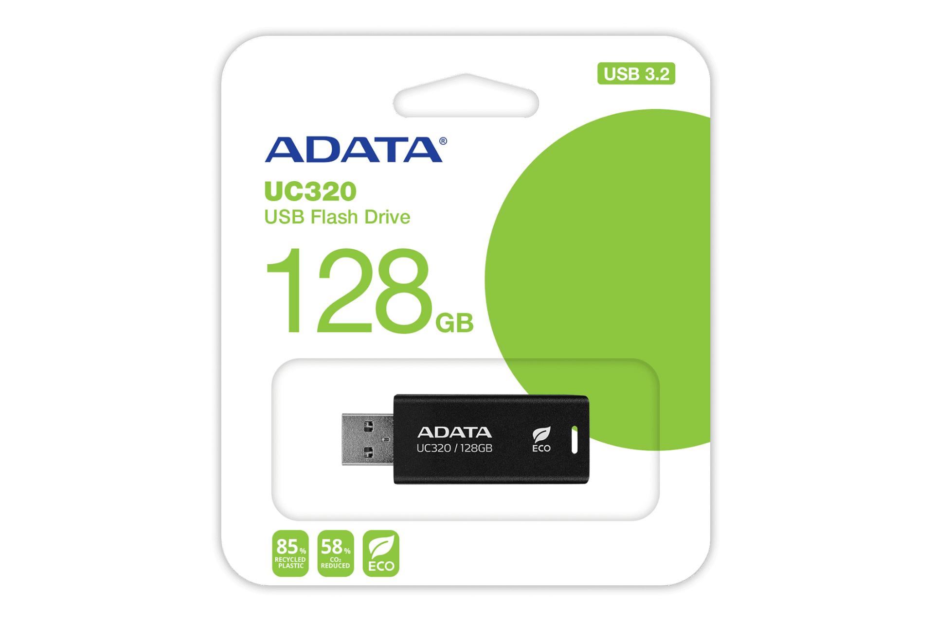 جعبه فلش مموری ای دیتا ADATA UC320 128GB USB 3.2