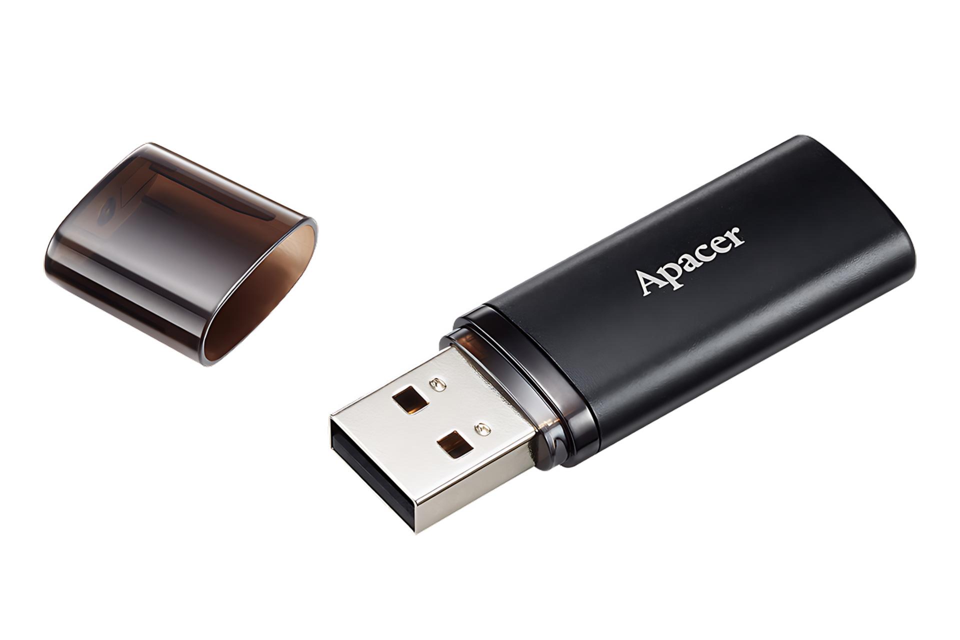 فلش مموری اپیسر Apacer AH25B 128GB USB 3.2 به همراه درپوش