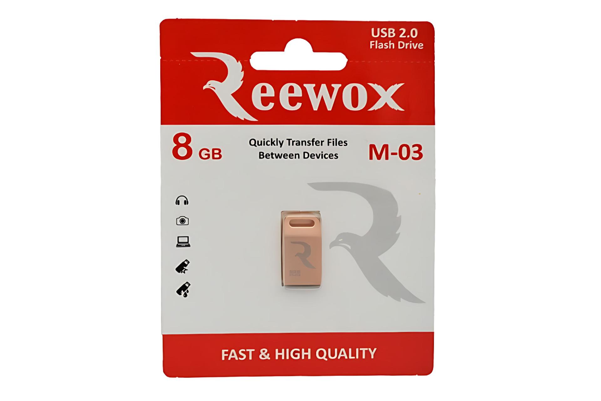 جعبه فلش مموری ریووکس Reewox M-03 8GB USB 2.0