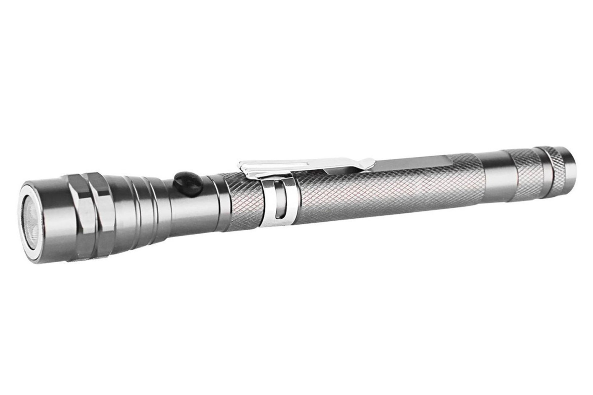 چراغ قوه کپکس Capex Telescopic Flex نقره ای