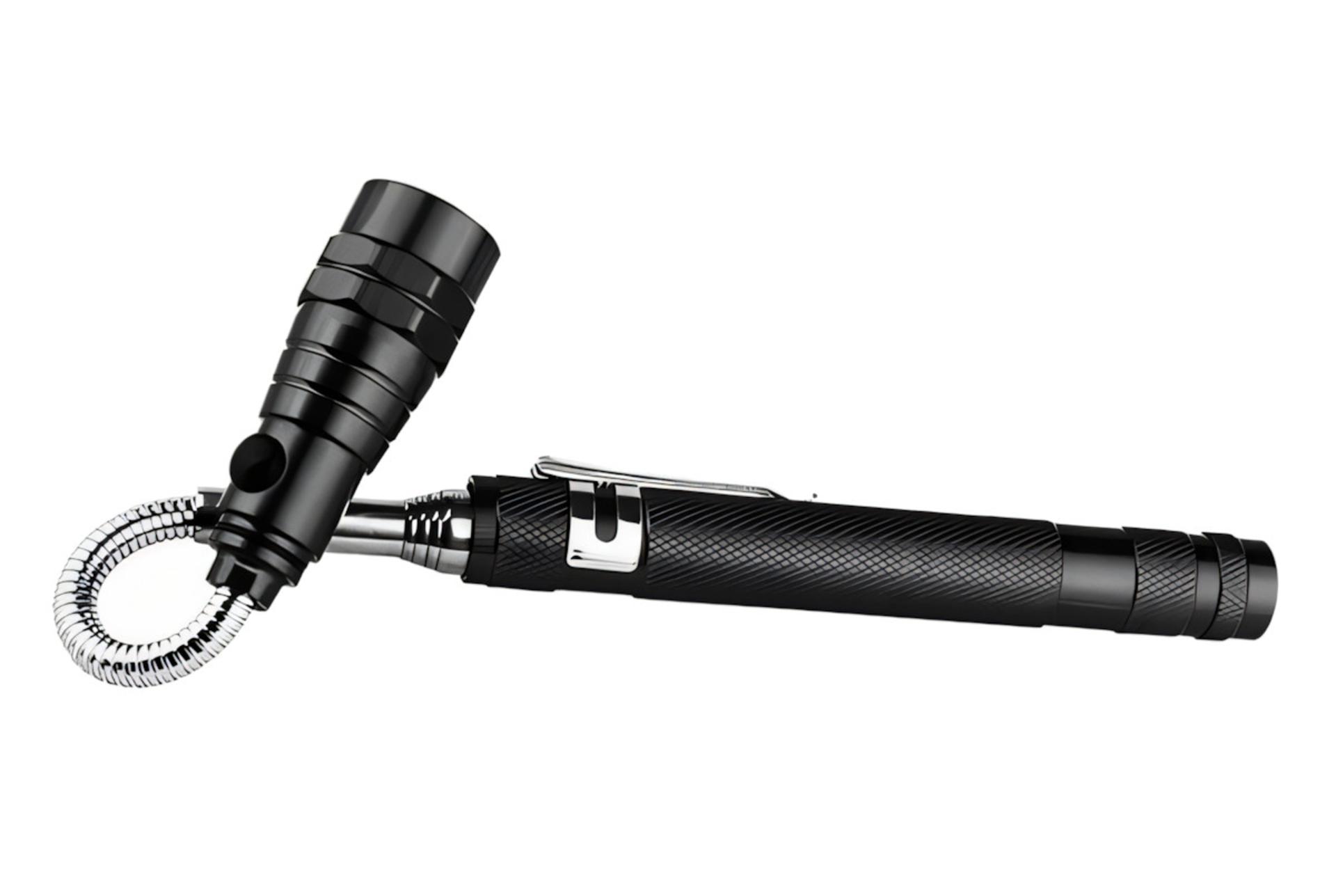 حالت انعطاف پذیر چراغ قوه کپکس Capex Telescopic Flex مشکی