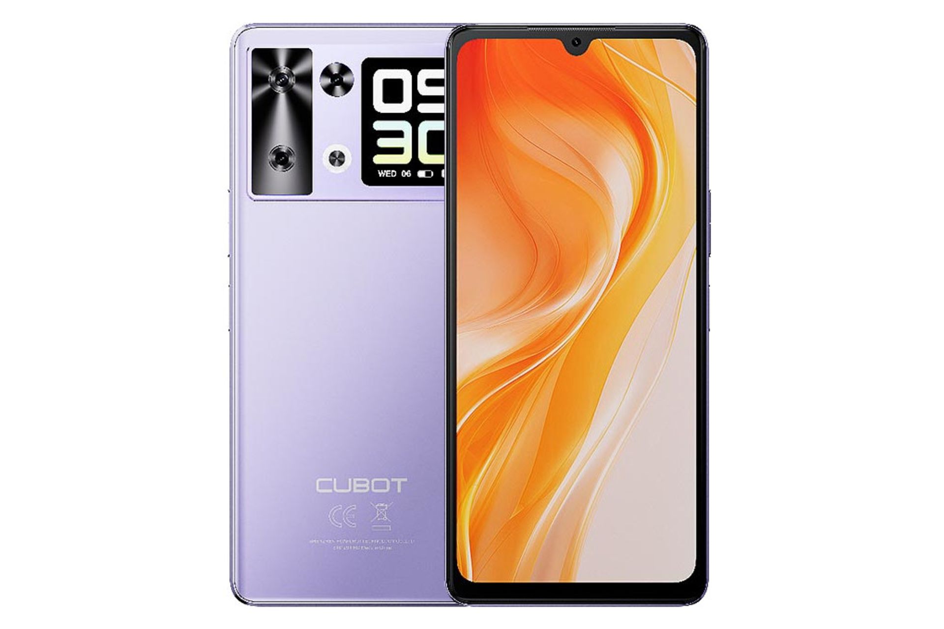 پنل جلو و پشت گوشی موبایل کوبوت CUBOT P90 ارغوانی