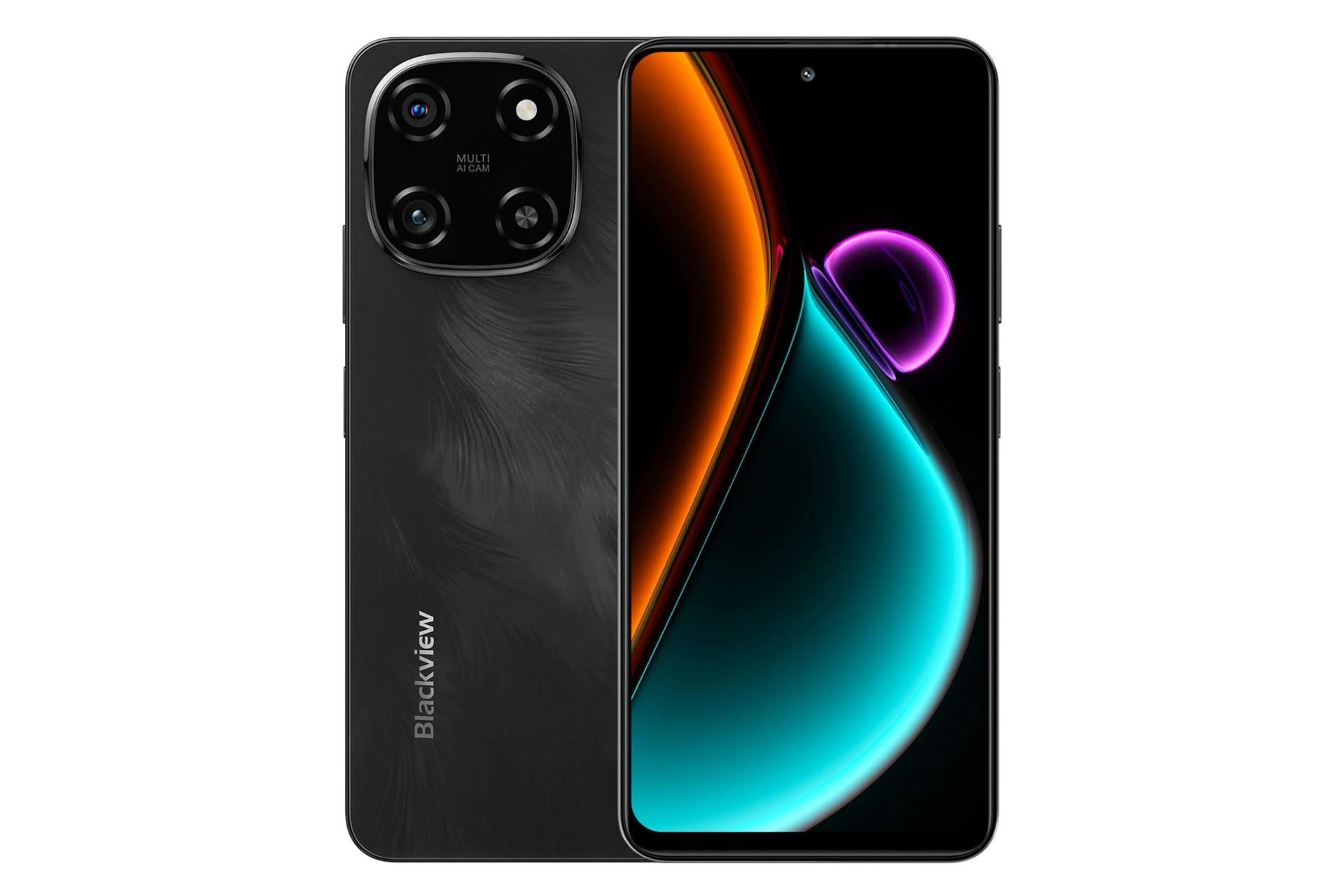 پنل جلو و پشت گوشی موبایل بلک ویو Blackview Color 6 مشکی