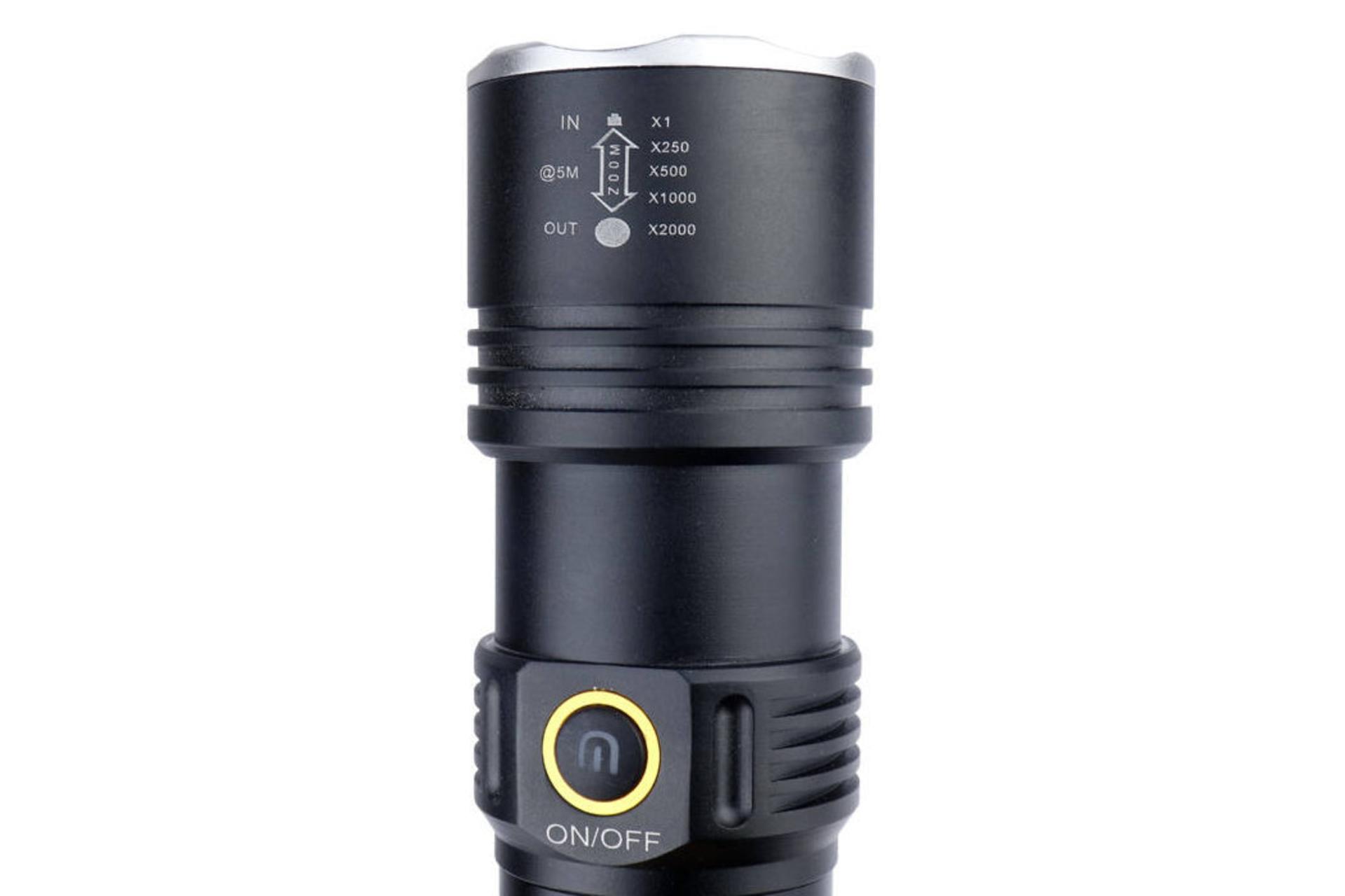 نمای بالا چراغ قوه اسمال سان Small Sun ZY-T209