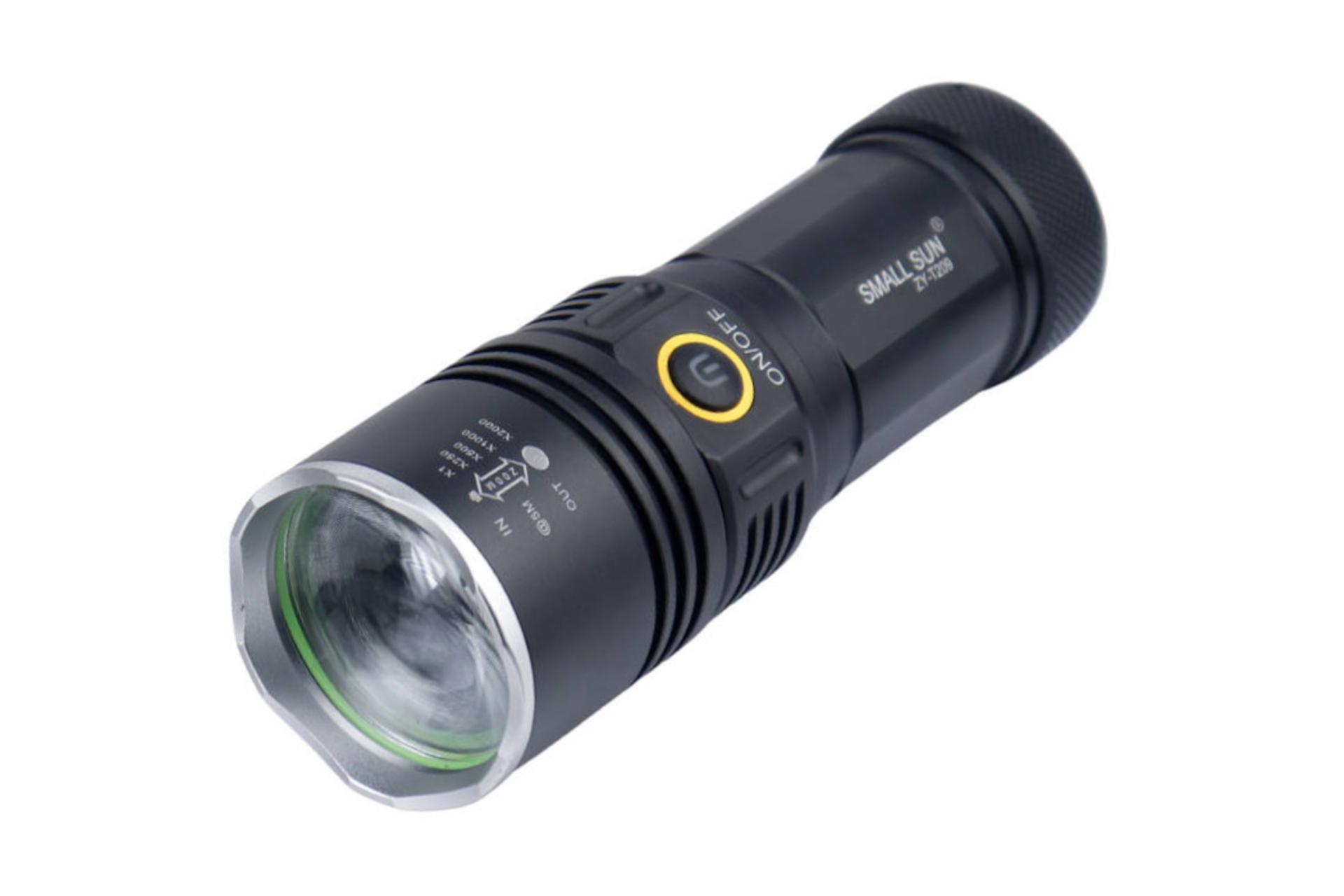 نمای جانبی چراغ قوه اسمال سان Small Sun ZY-T209