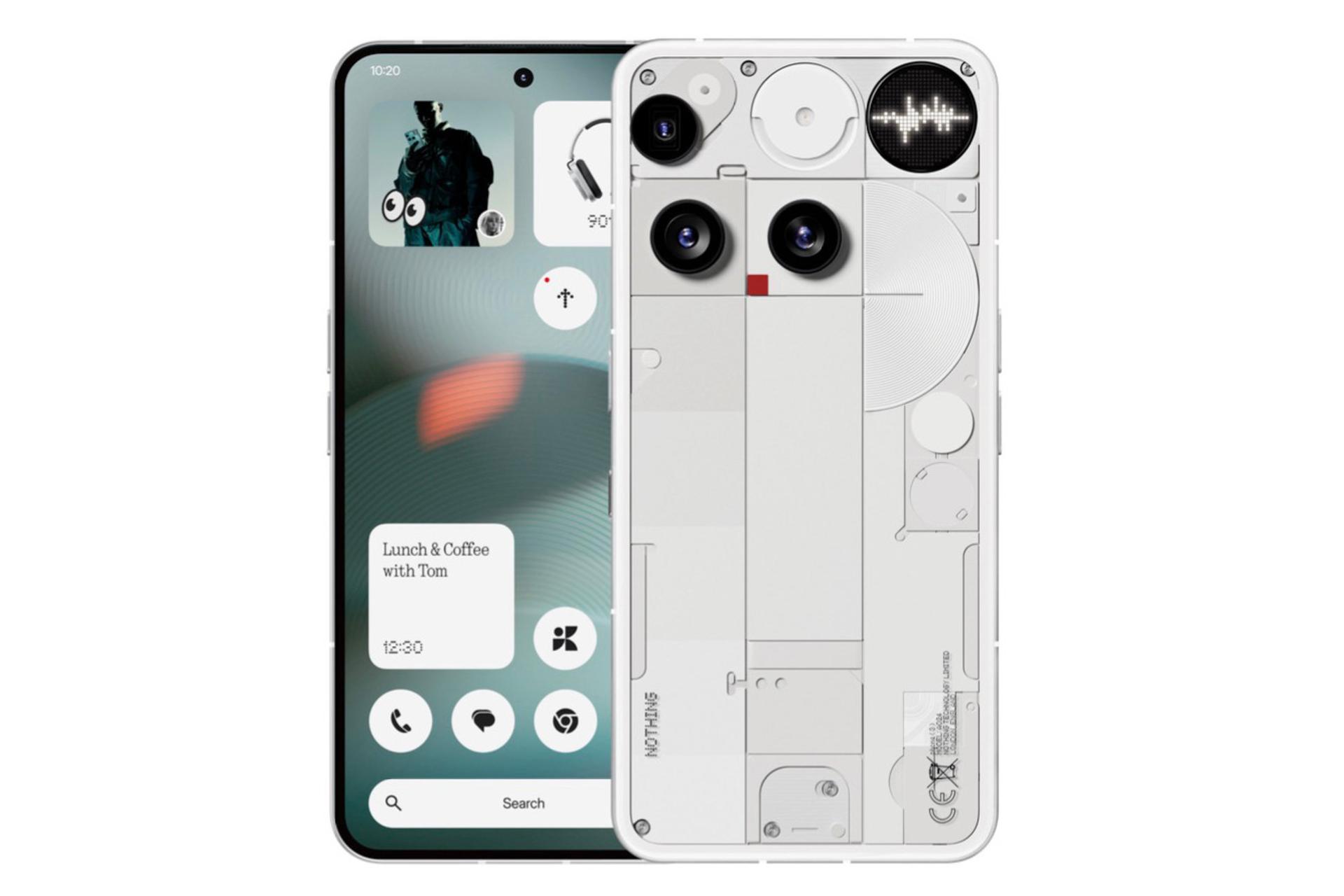 پنل جلو و پشت Nothing Phone 3 / گوشی موبایل ناتینگ فون 3