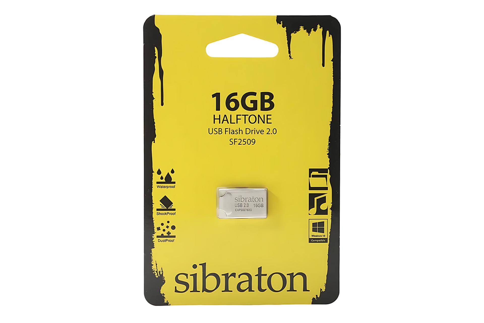 جعبه فلش مموری سیبراتون Sibraton Halftone SF2509 16GB USB 2.0