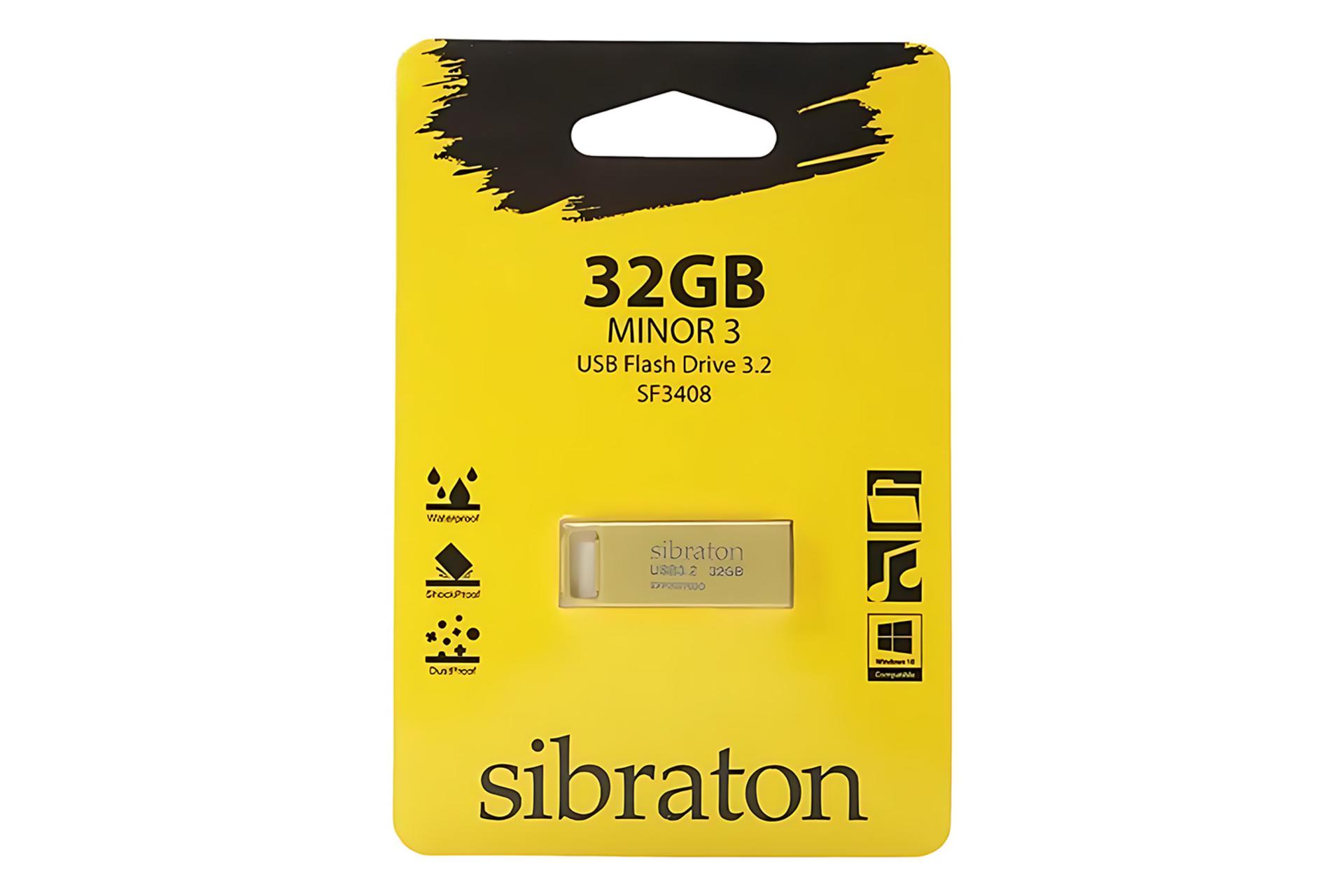 جعبه فلش مموری سیبراتون Sibraton Minor 3 SF3408 32GB USB 3.2