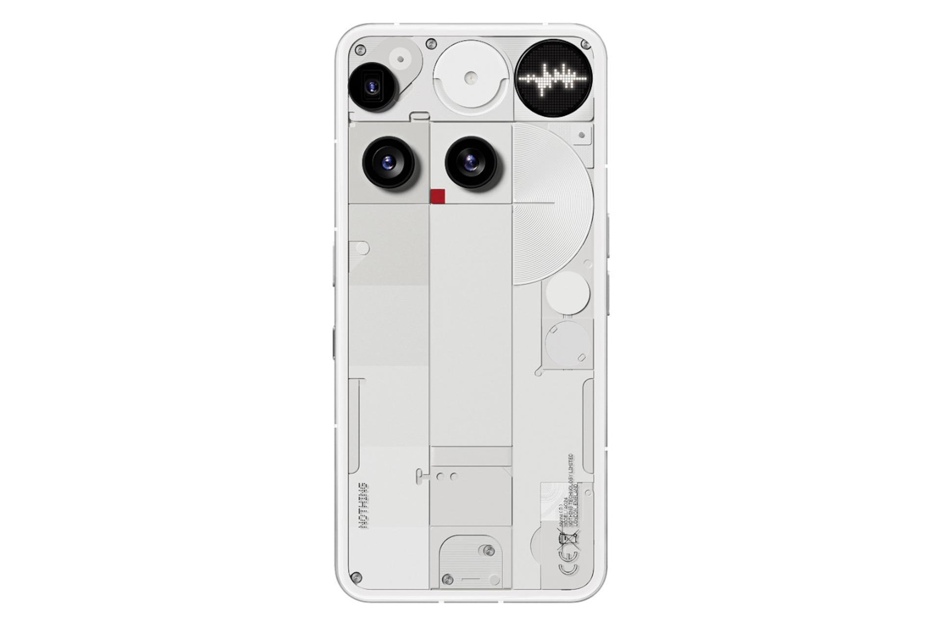 پنل پشت و چینش دوربین Nothing Phone 3 / گوشی موبایل ناتینگ فون 3 سفید
