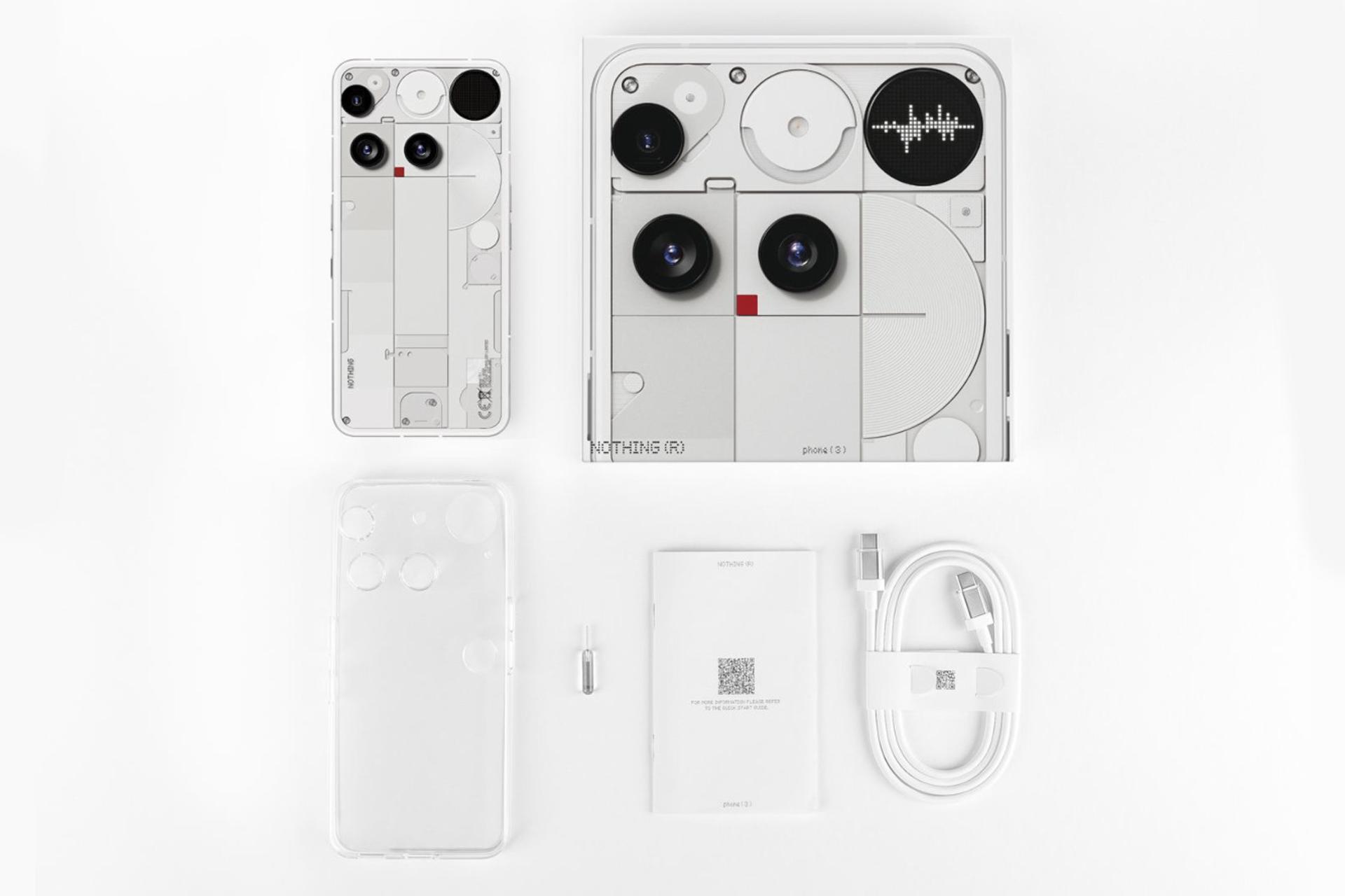 اقلام همراه Nothing Phone 3 / گوشی موبایل ناتینگ فون 3