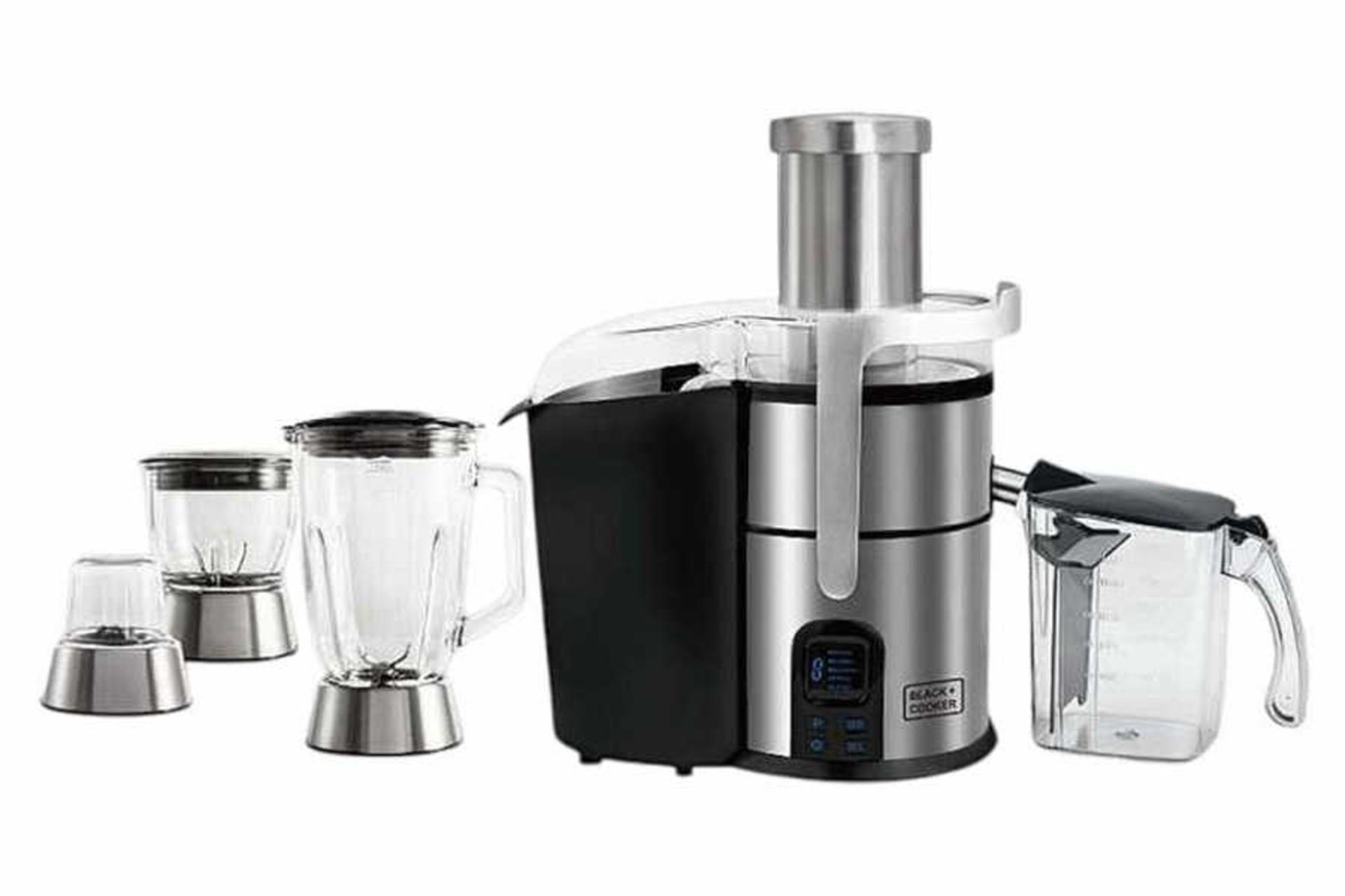 آبمیوه گیری 4 کاره بلک کوکر BC-JS767