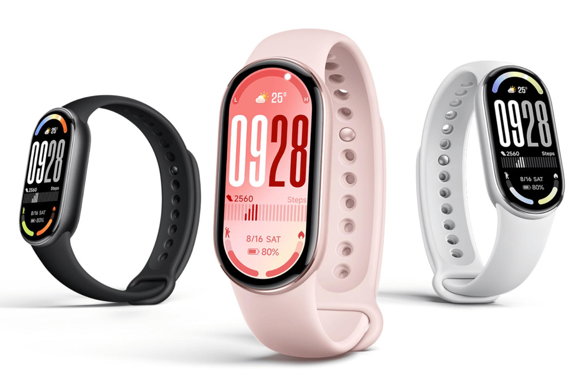 ساعت هوشمند اسمارت بند 10 شیائومی در رنگ های مختلف / Xiaomi Smart Band 10