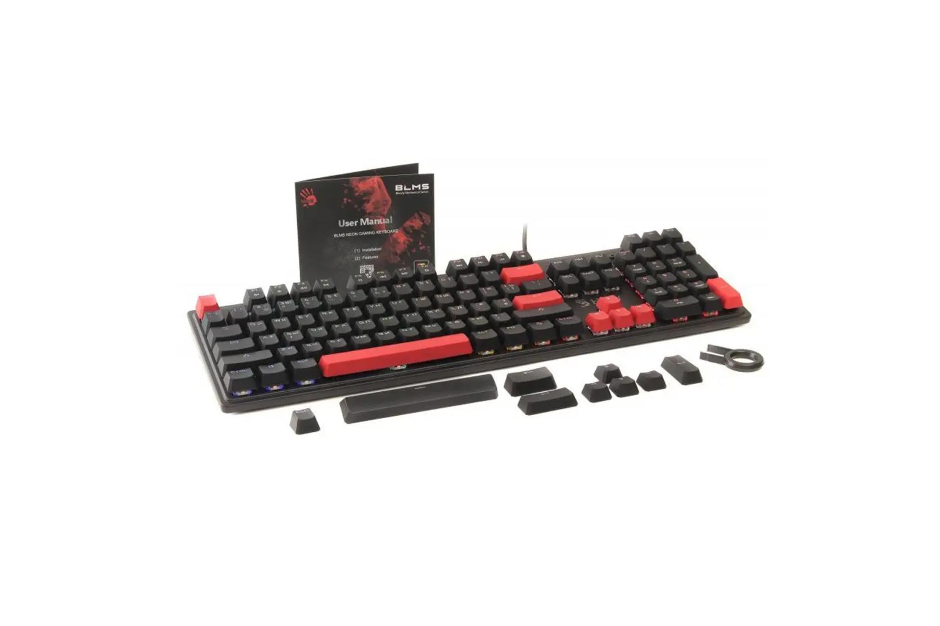 اقلام همراه کیبورد ای فورتک Bloody S510R