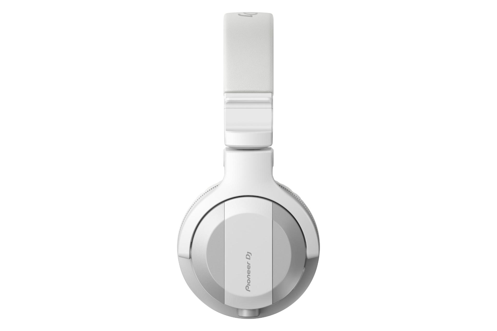 نمای جانبی هدفون پایونیر Pioneer DJ HDJ-CUE1BT سفید