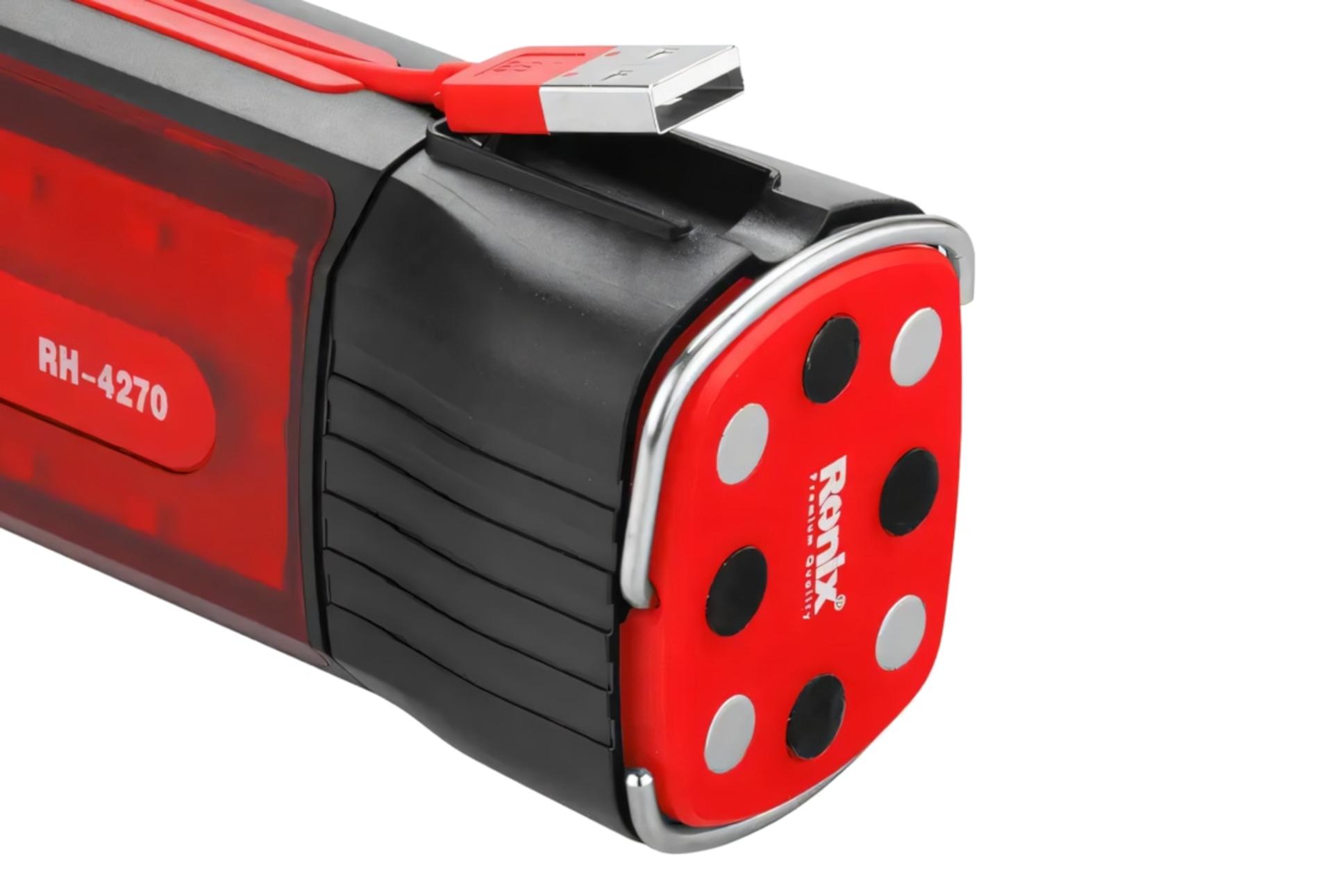 پشت چراغ قوه رونیکس Ronix RH-4270 NIGHT GUARD