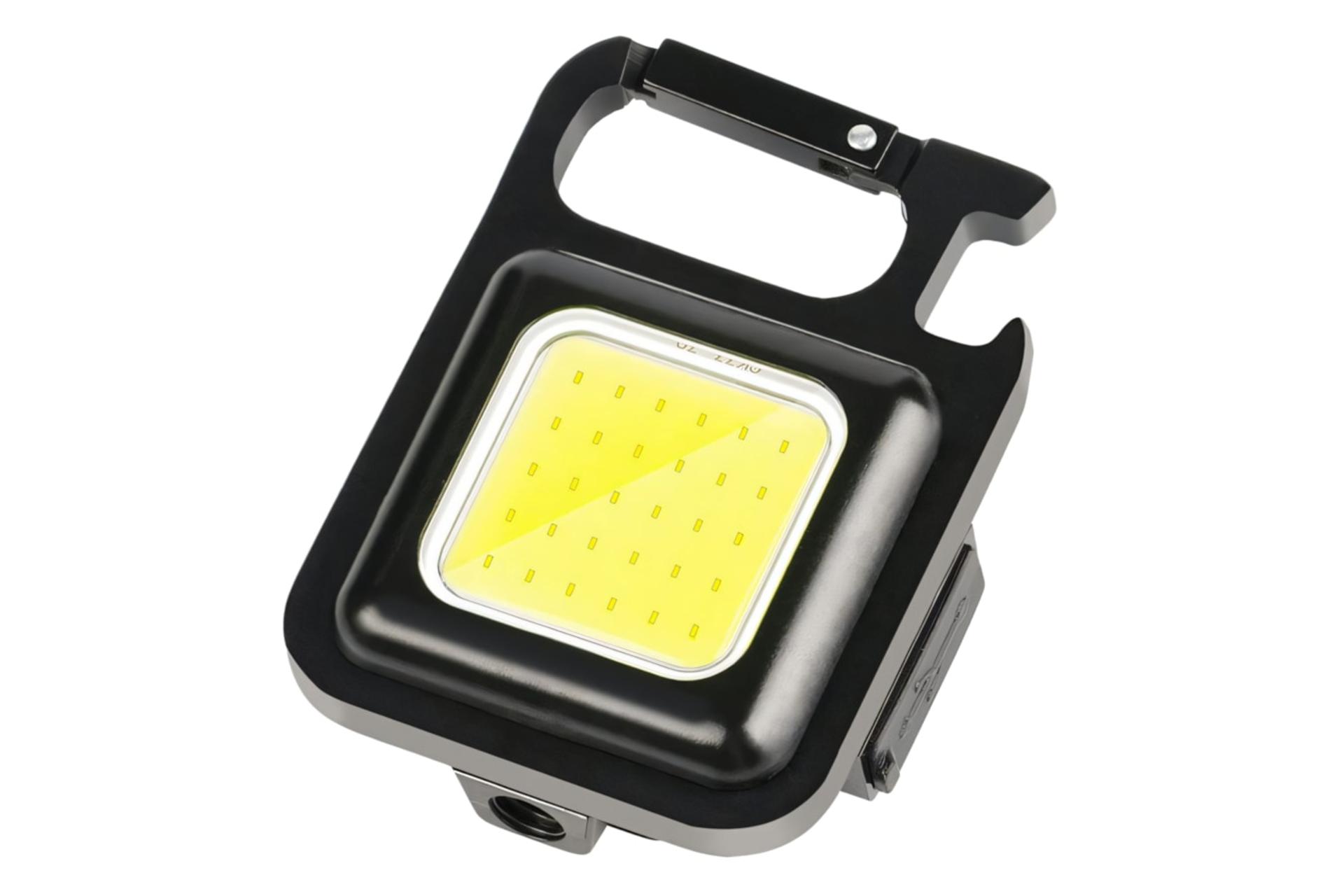 نمای جانبی چراغ قوه جاب JAB COB Keychain Light