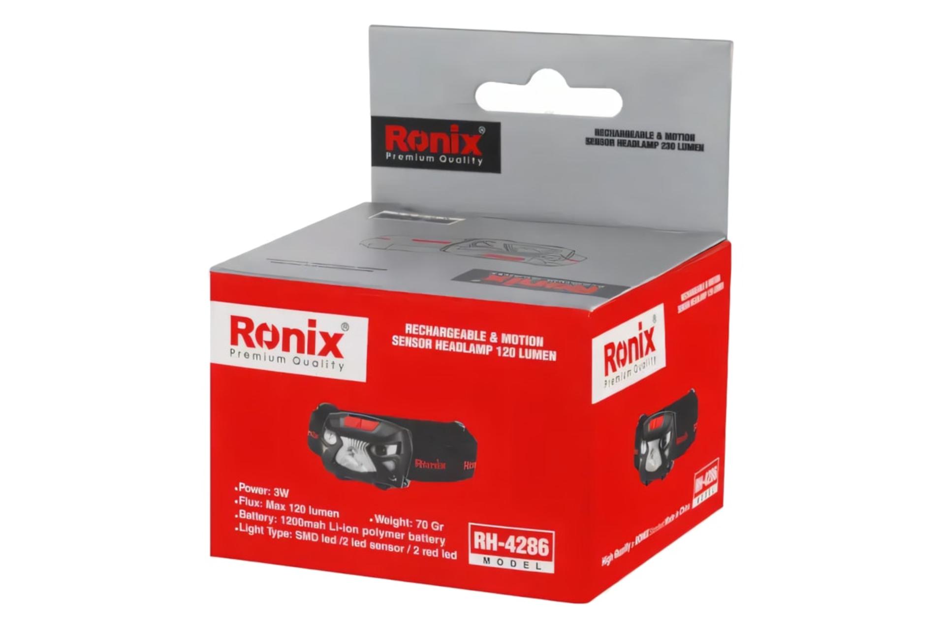 جعبه چراغ پیشانی رونیکس Ronix RH-4286