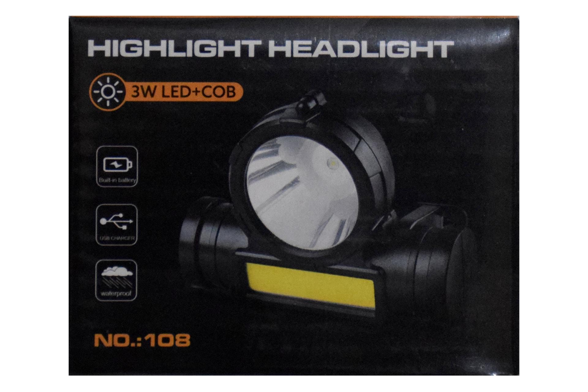 جعبه چراغ پیشانی NO:108