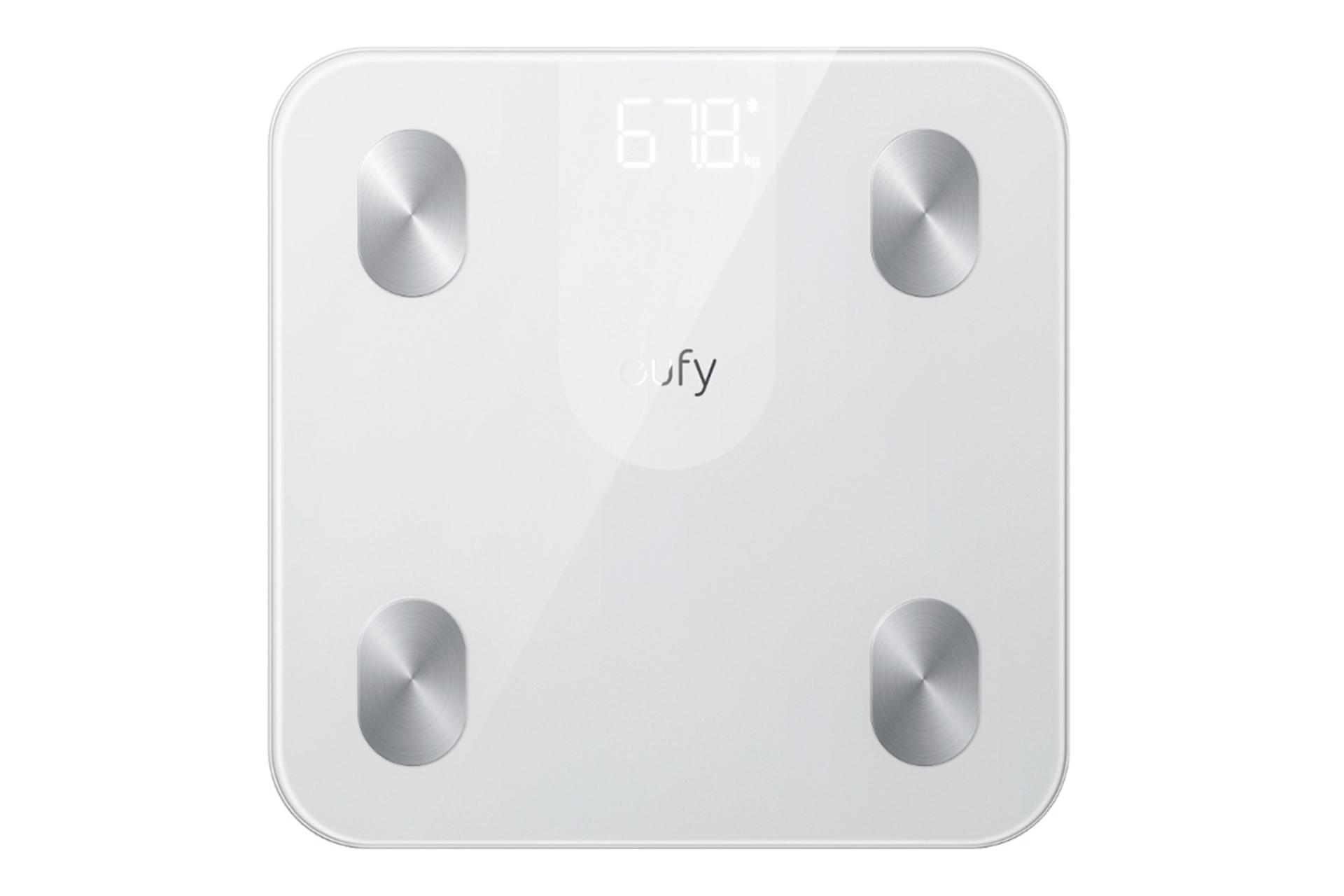 رنگ سفید ترازوی وزن کشی یوفی Eufy A1