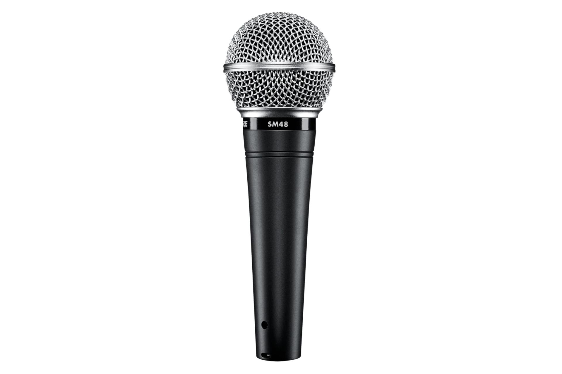 ابعاد و اندازه میکروفون شور SM48