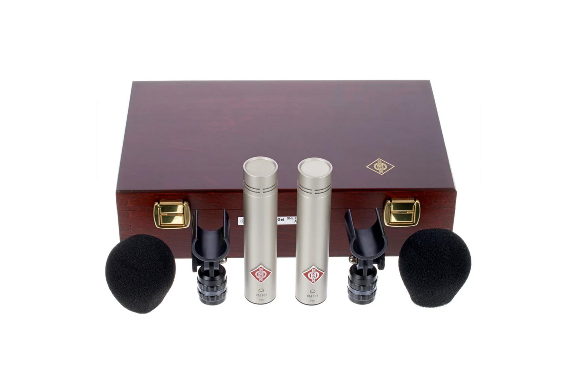اقلام همراه میکروفون نیومن KM 184 Stereo Set