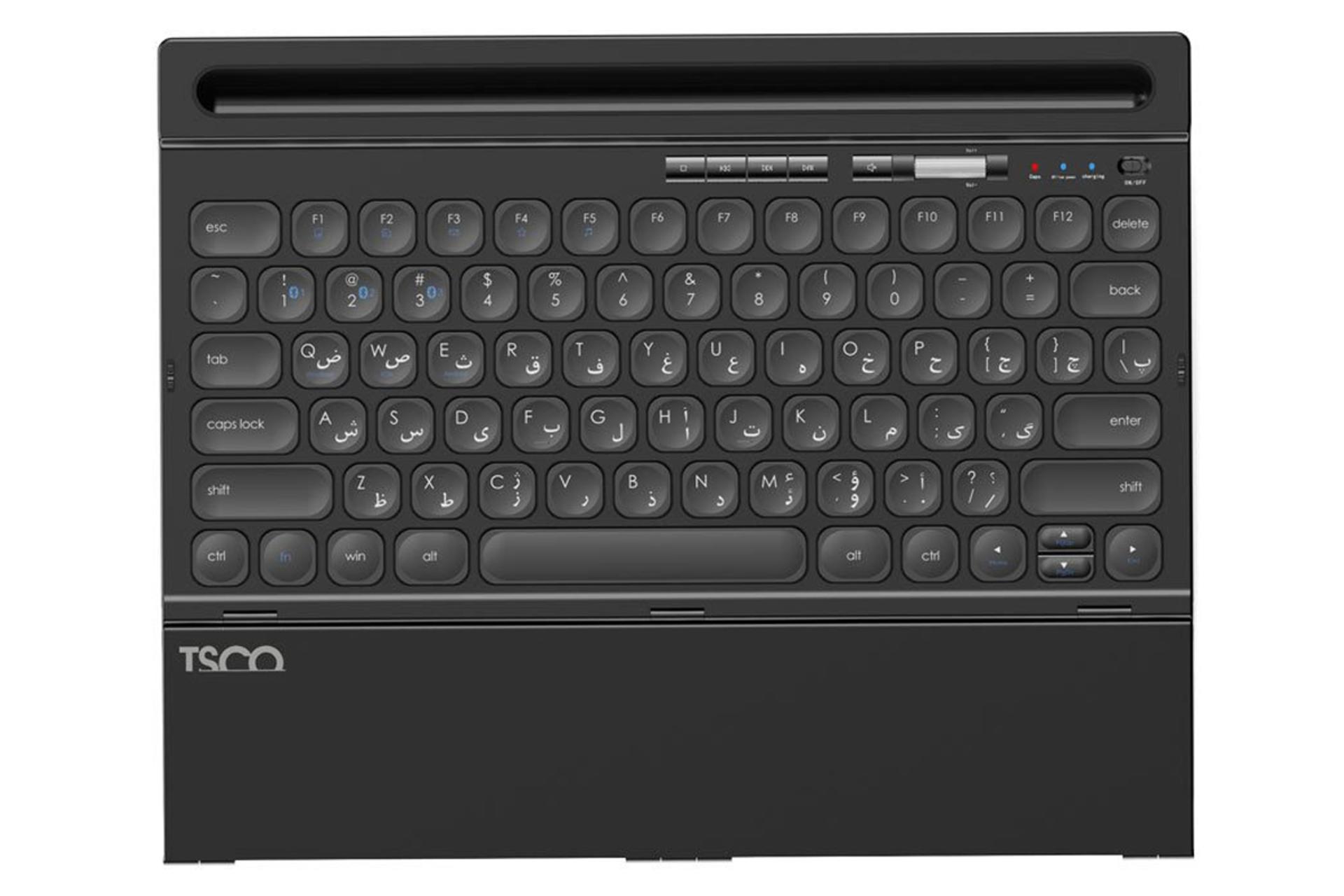 کیبورد تسکو TK 7321 BT نمای بالا