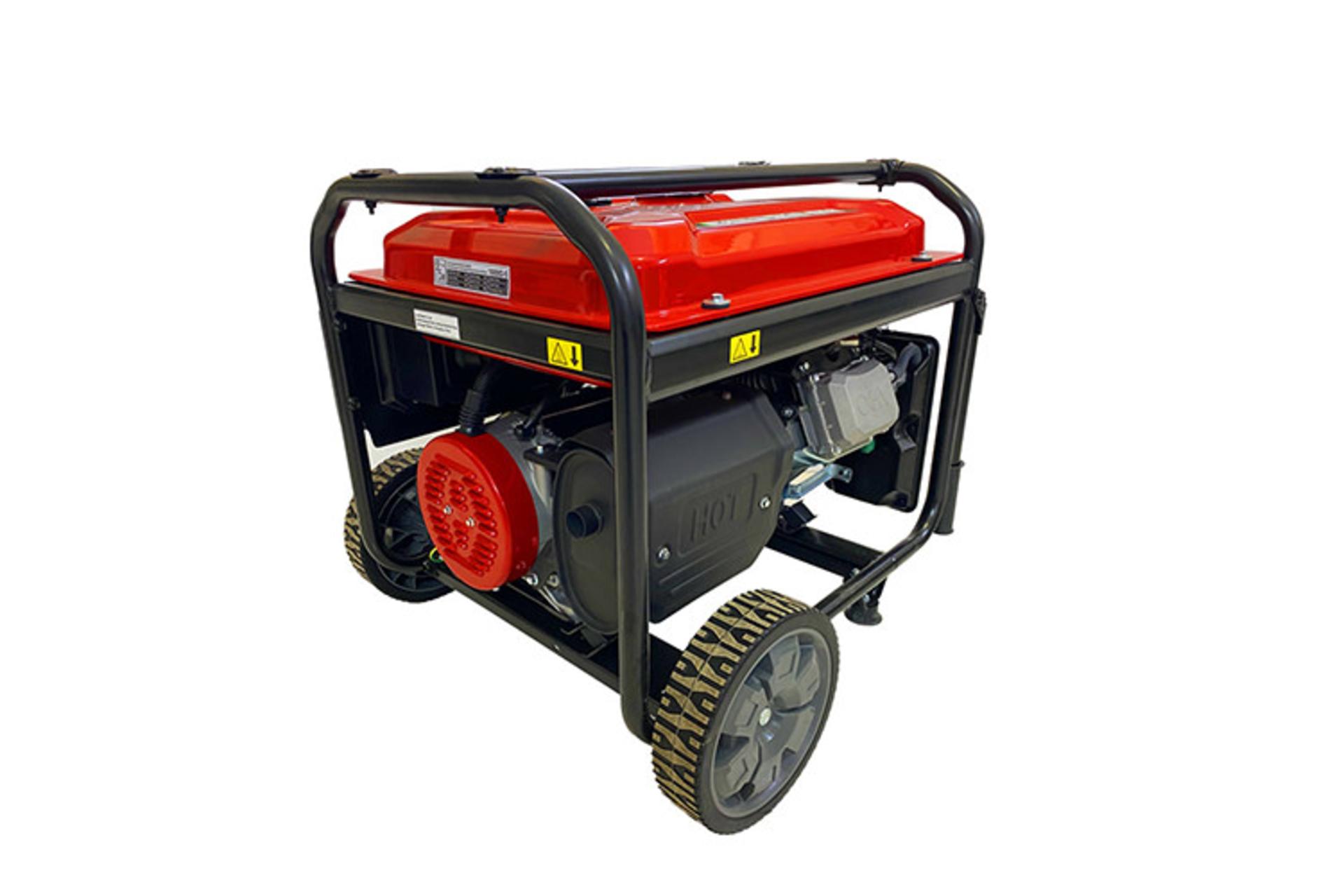 لانسین LONCIN LC10000D-S نمای پشت و جانبی