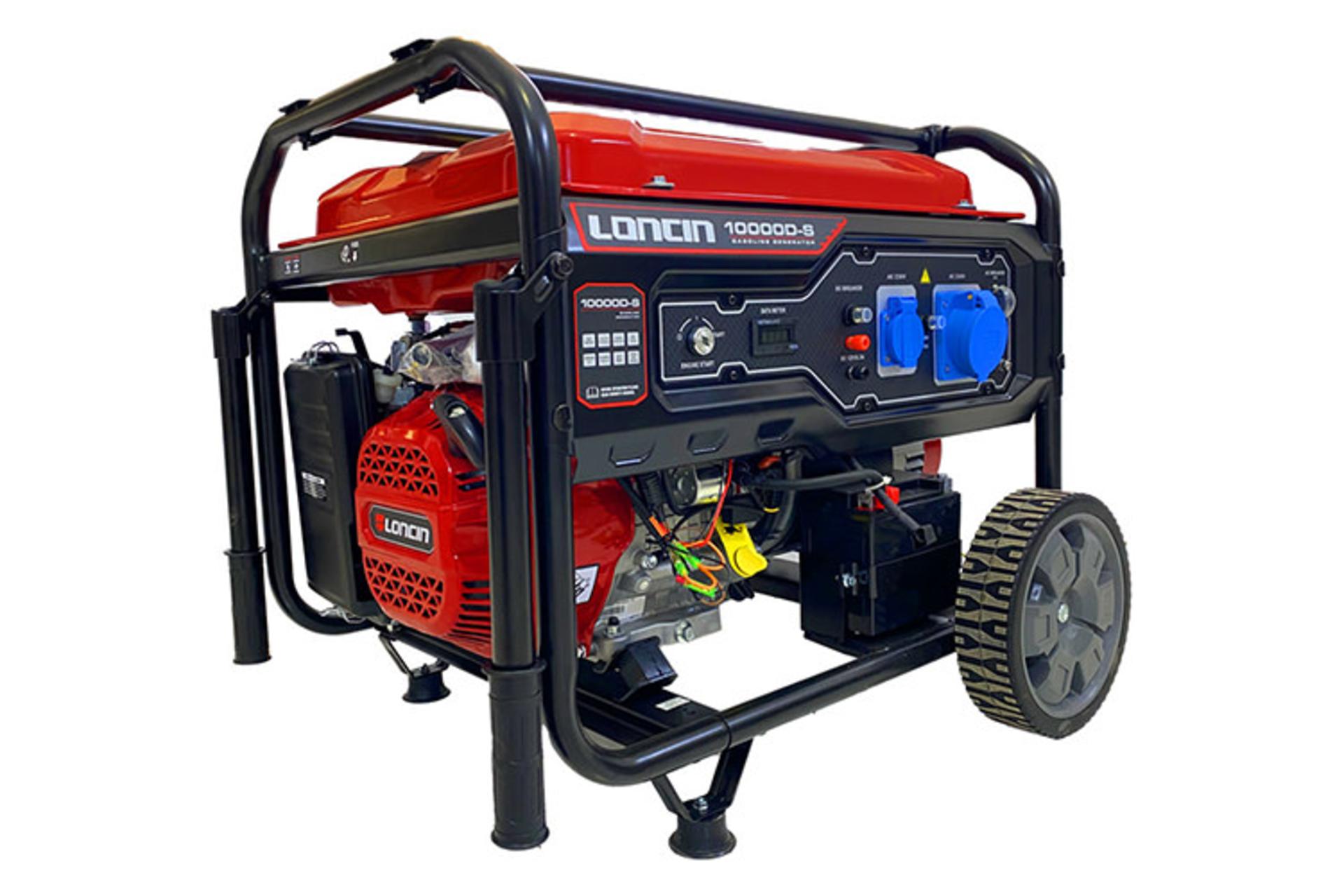 مرجع متخصصين ايران لانسين LONCIN LC10000D-S نماي جلو و جانبي